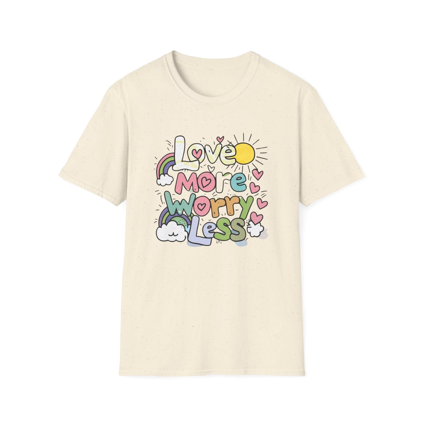 LOVE MORE WORRY LESS CLASSIC FIT T-SHIRT