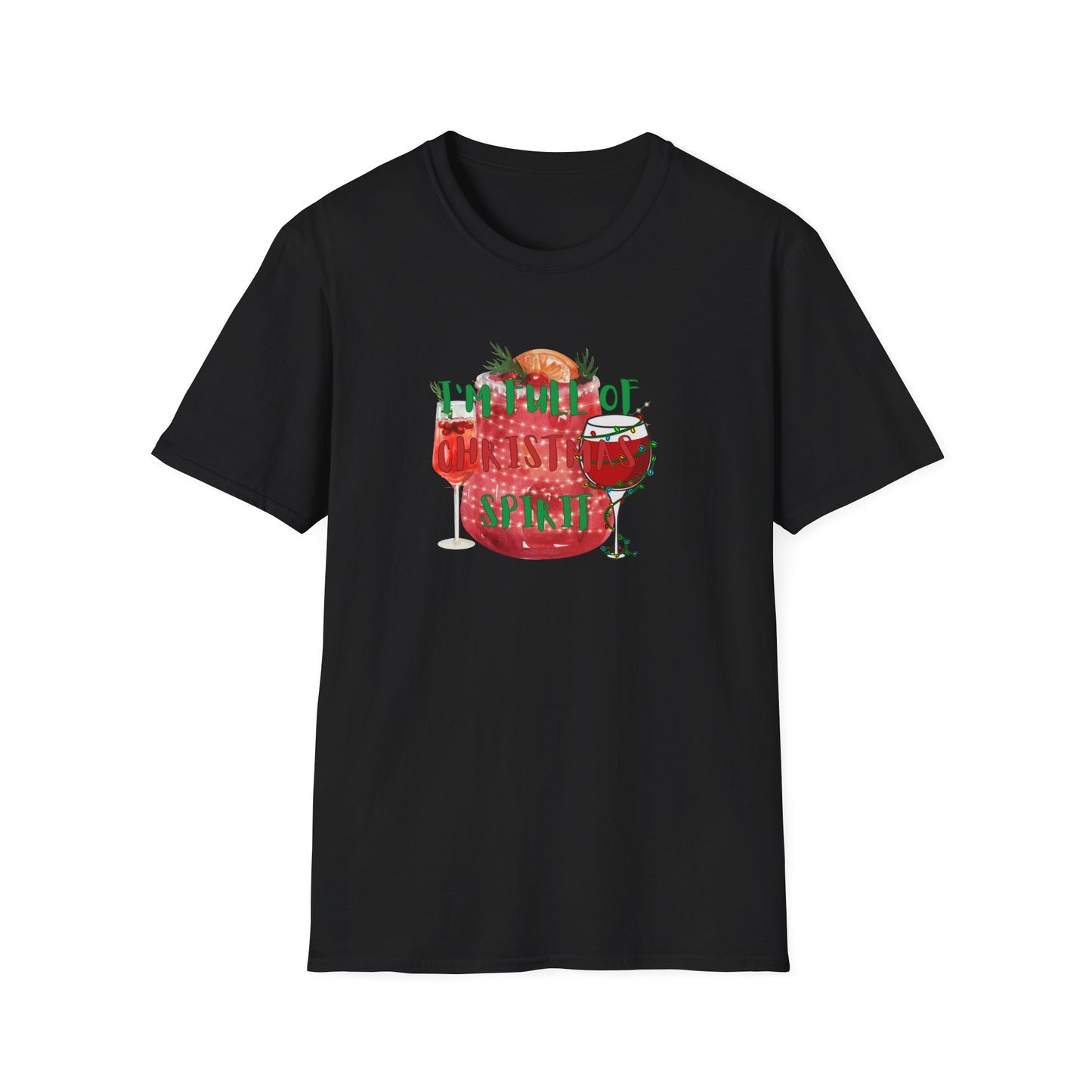 FULL OF CHRISTMAS SPIRIT CLASSIC FIT T-SHIRT