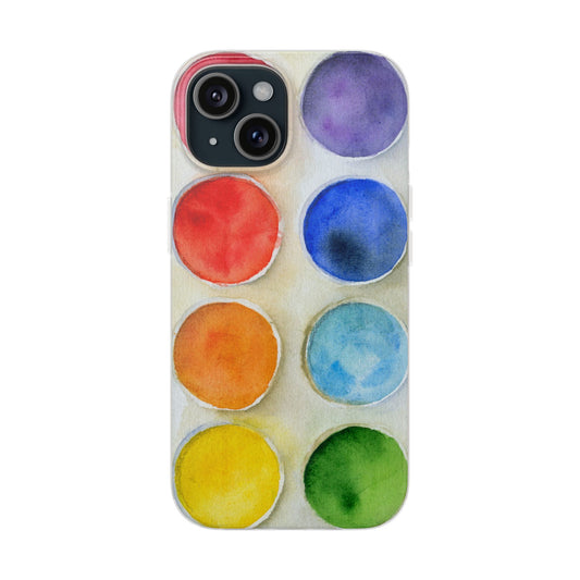 PAINT PALETTE IPHONE FLEXI PHONECASE