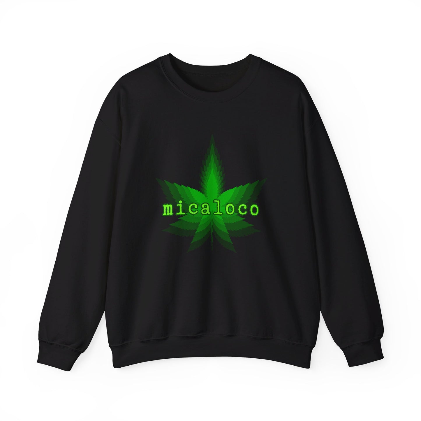 MULTI-COLOURED MARYJANE LEAF CREWNECK