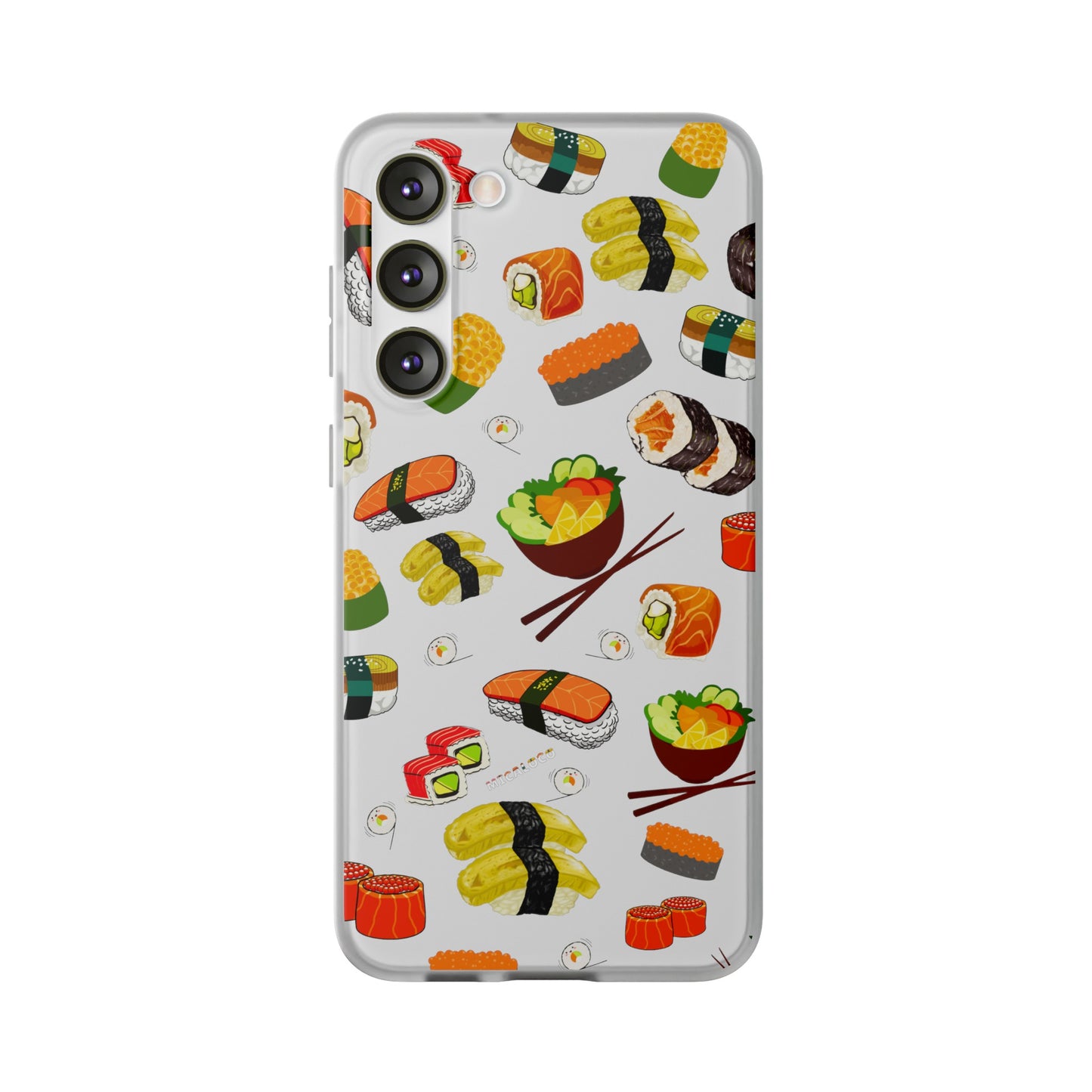 SUSHI SAMSUNG FLEXI PHONECASE