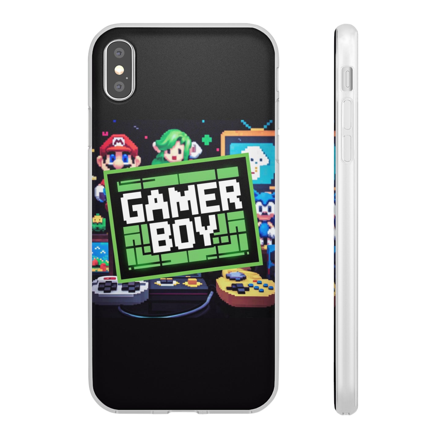 GAMER BOY IPHONE FLEXI PHONECASE