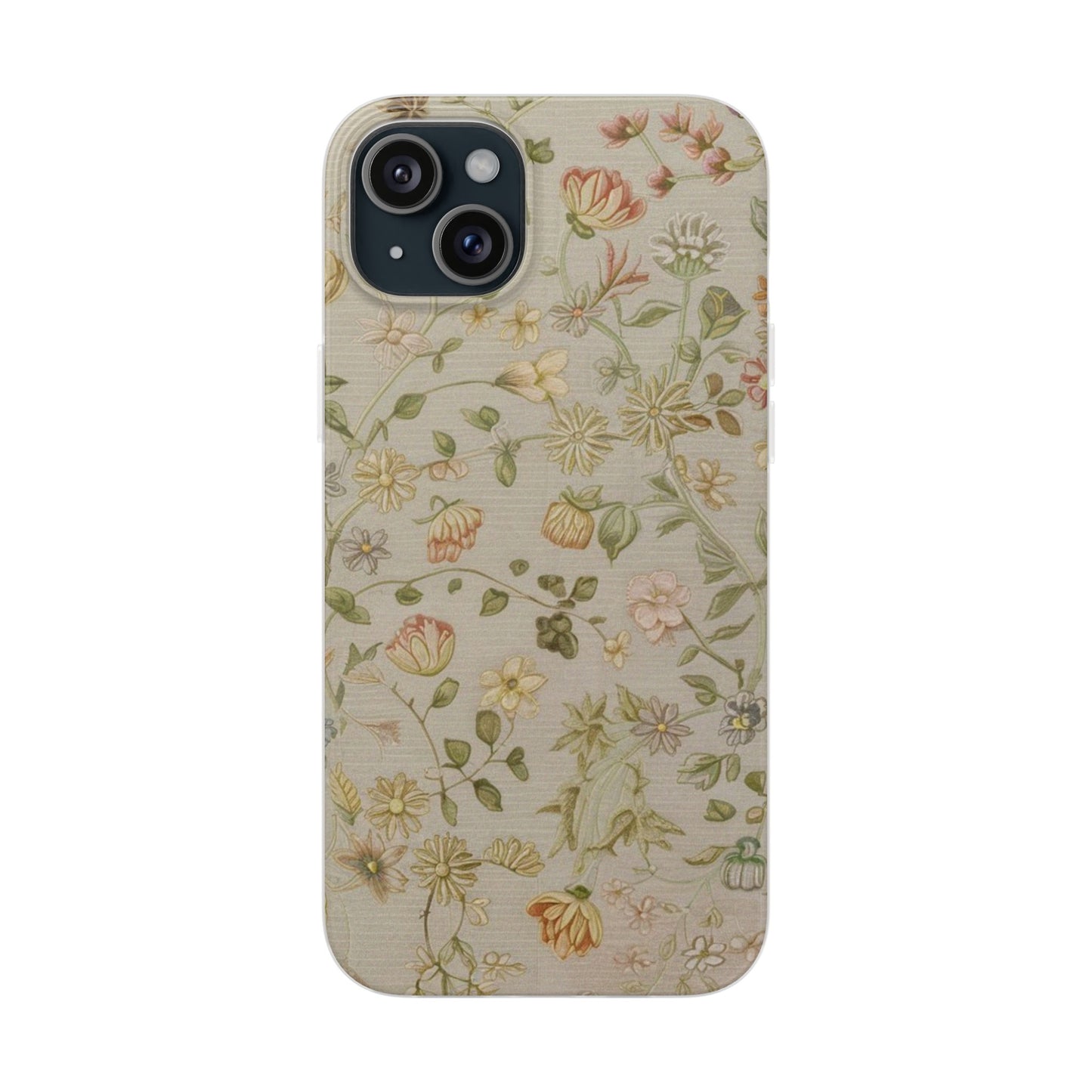 VINTAGE FLOWER IPHONE FLEXI PHONECASE