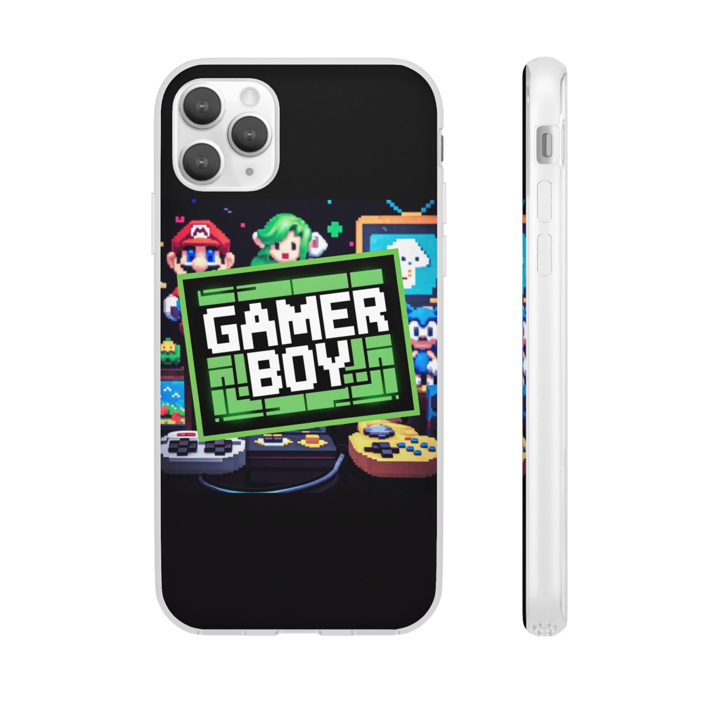 GAMER BOY IPHONE FLEXI PHONECASE