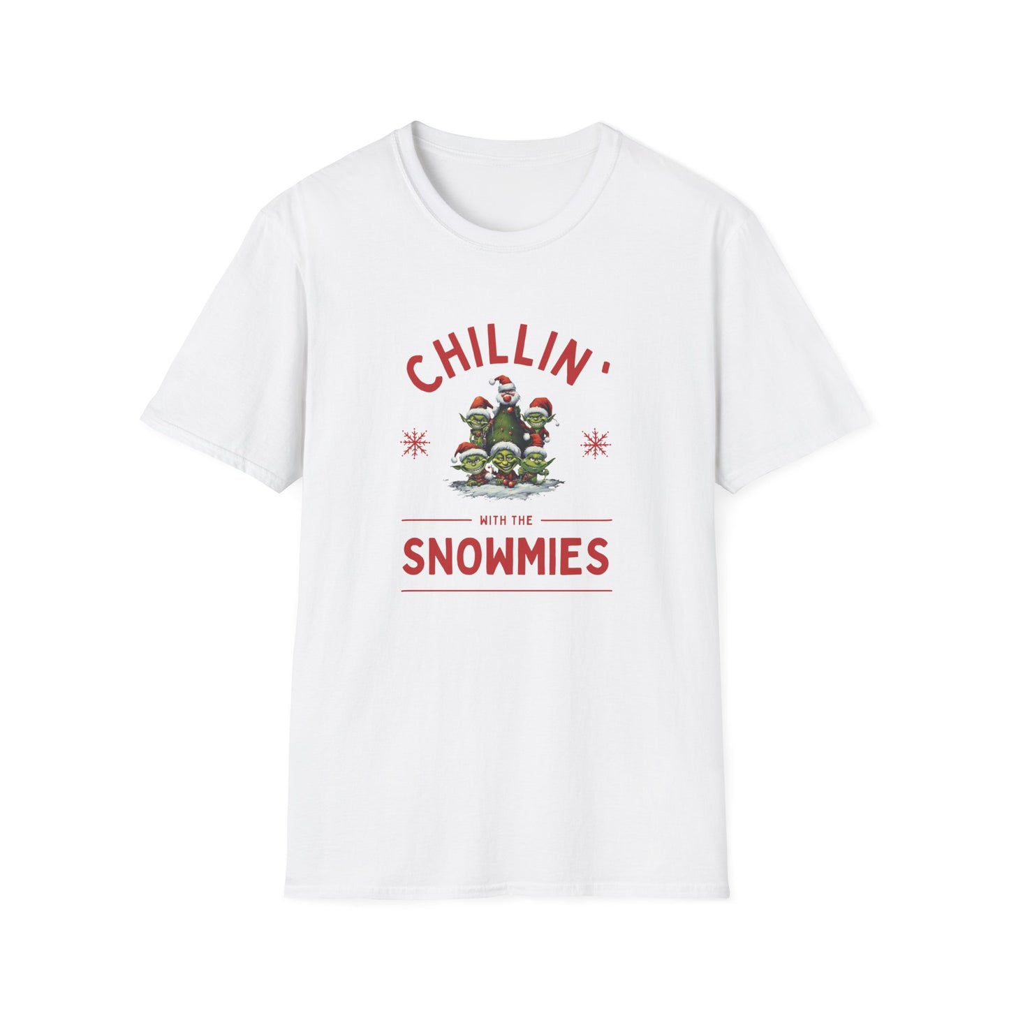 CHILLIN' WITH THE SNOWMIES CLASSIC FIT T-SHIRT