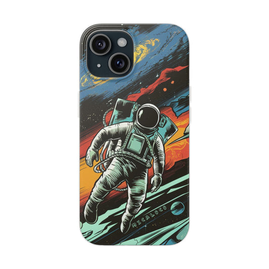 SPACEMAN IPHONE FLEXI PHONECASE