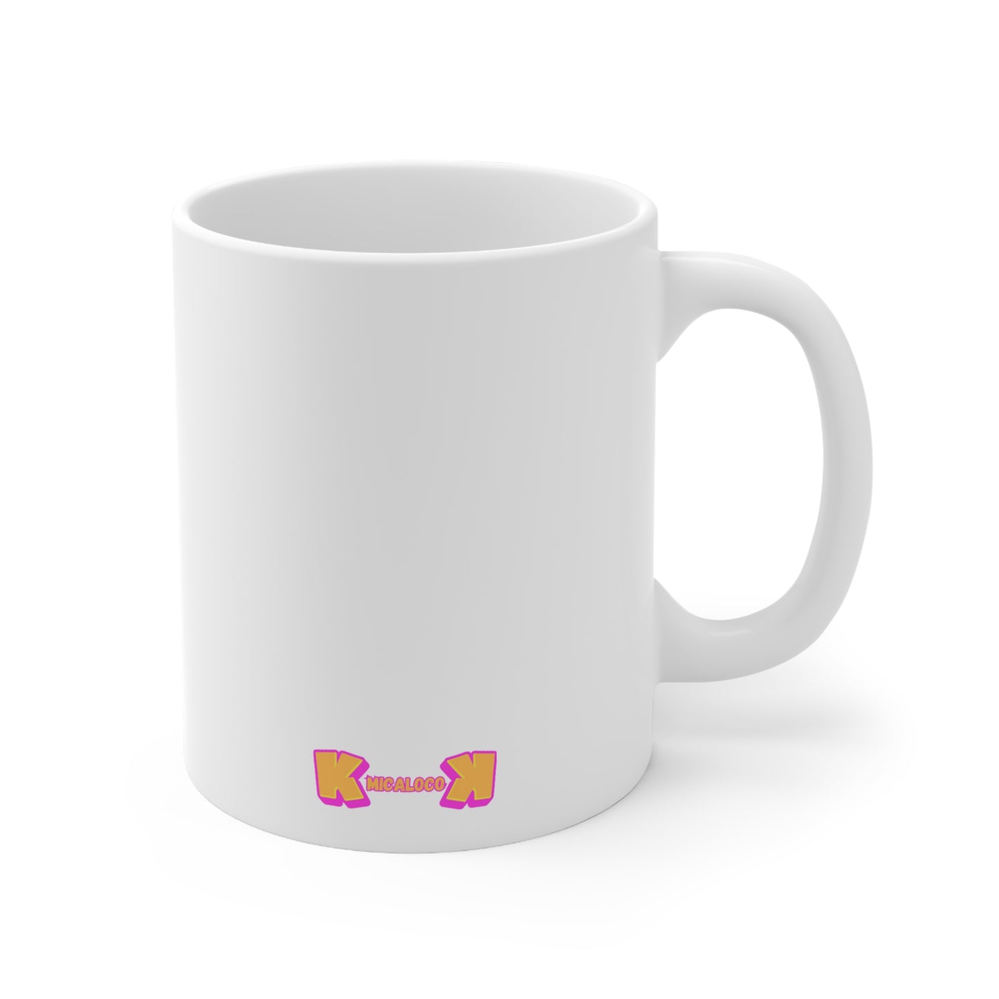 NEVER FEAR KAREN IS HERE COFFEE MUG