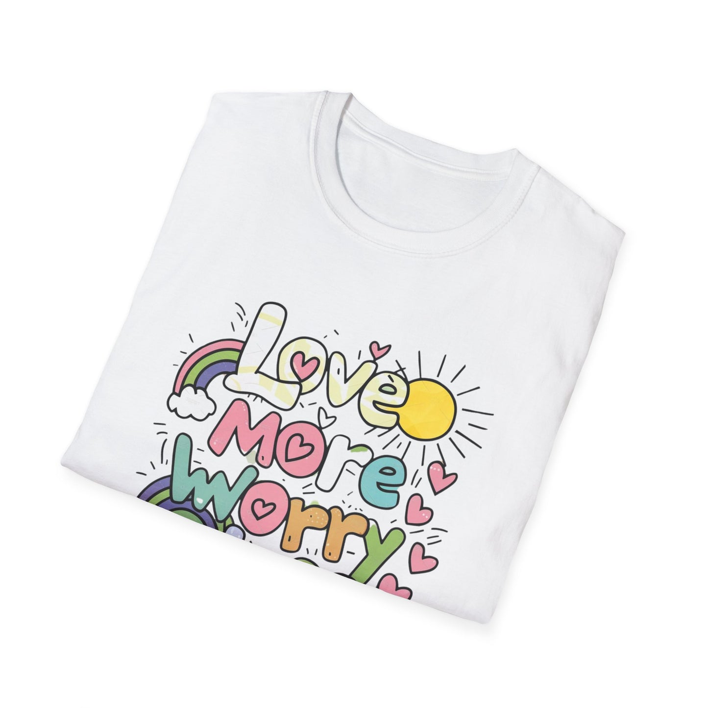 LOVE MORE WORRY LESS CLASSIC FIT T-SHIRT