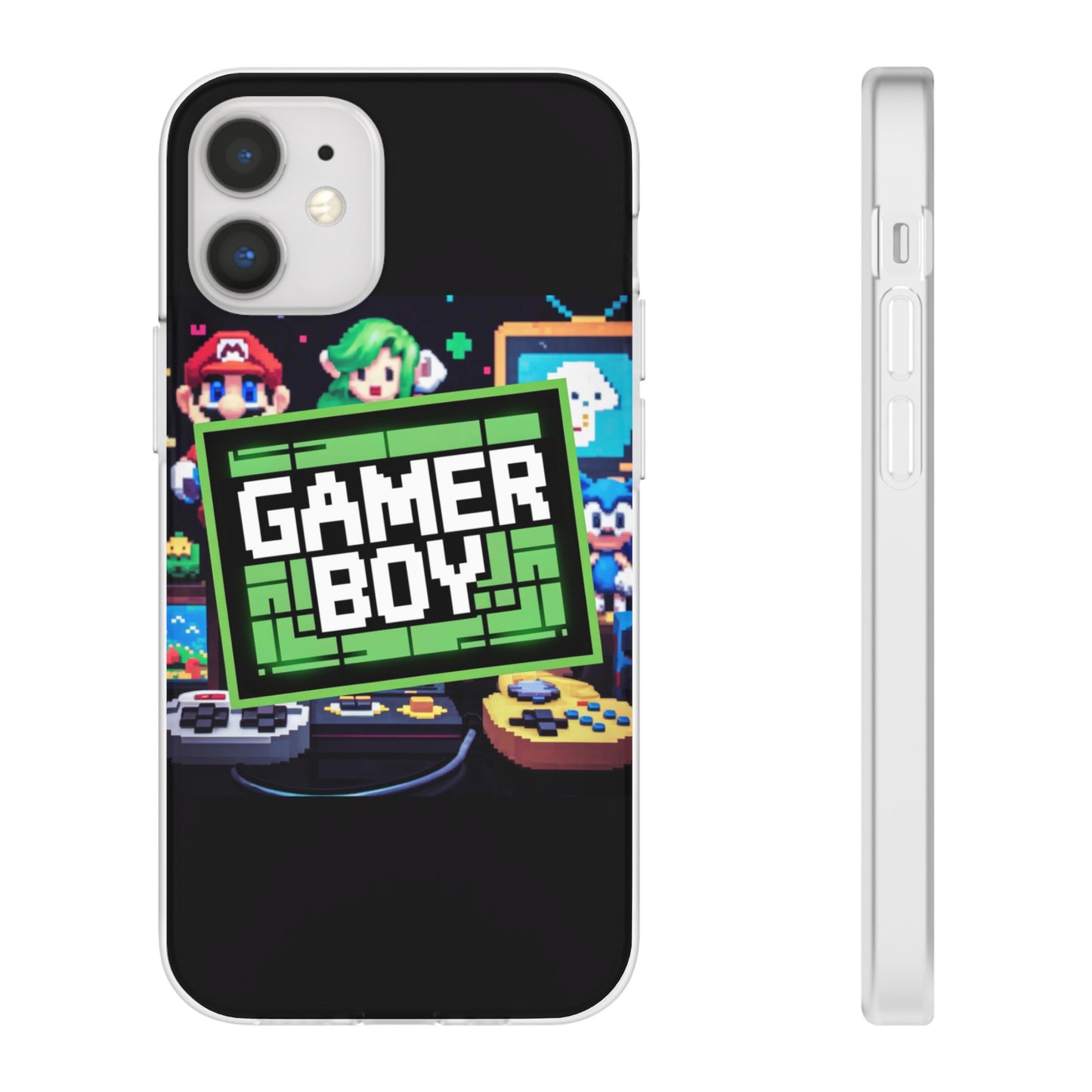 GAMER BOY IPHONE FLEXI PHONECASE