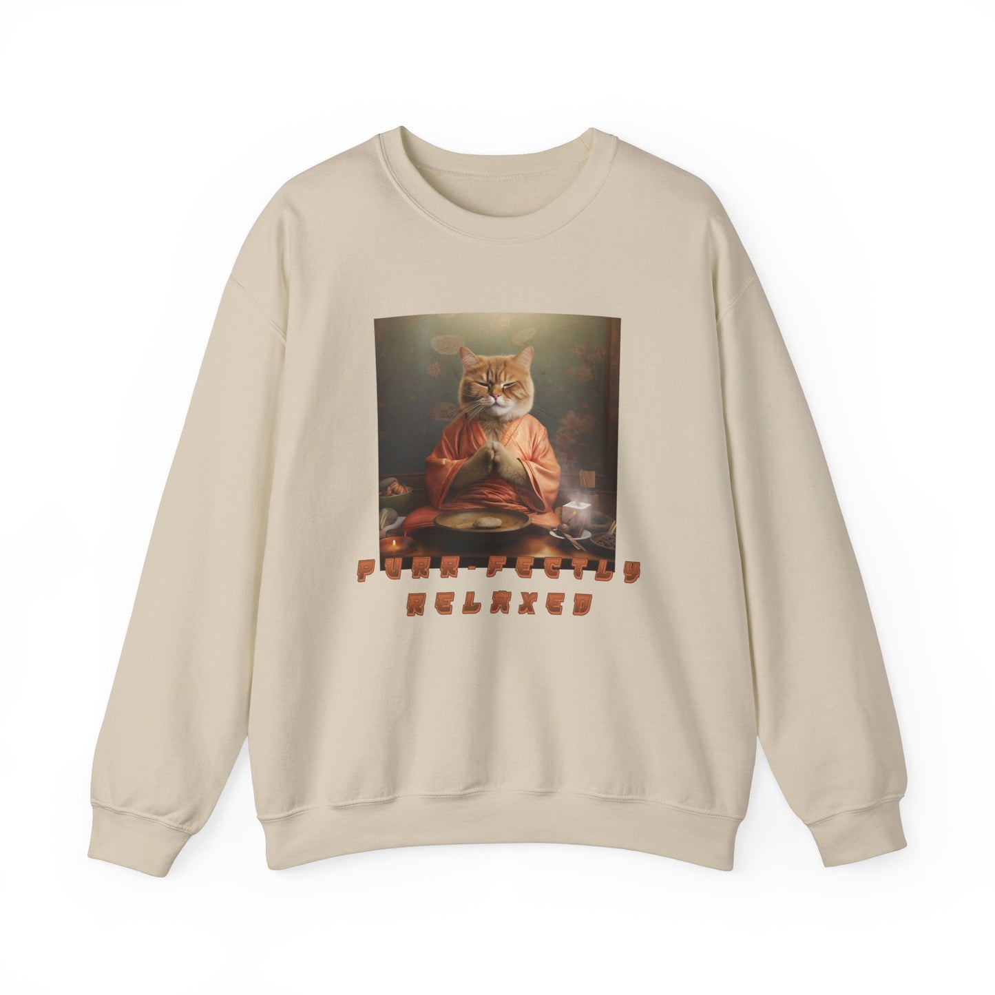 PURR-FECTLY RELAXED CREWNECK