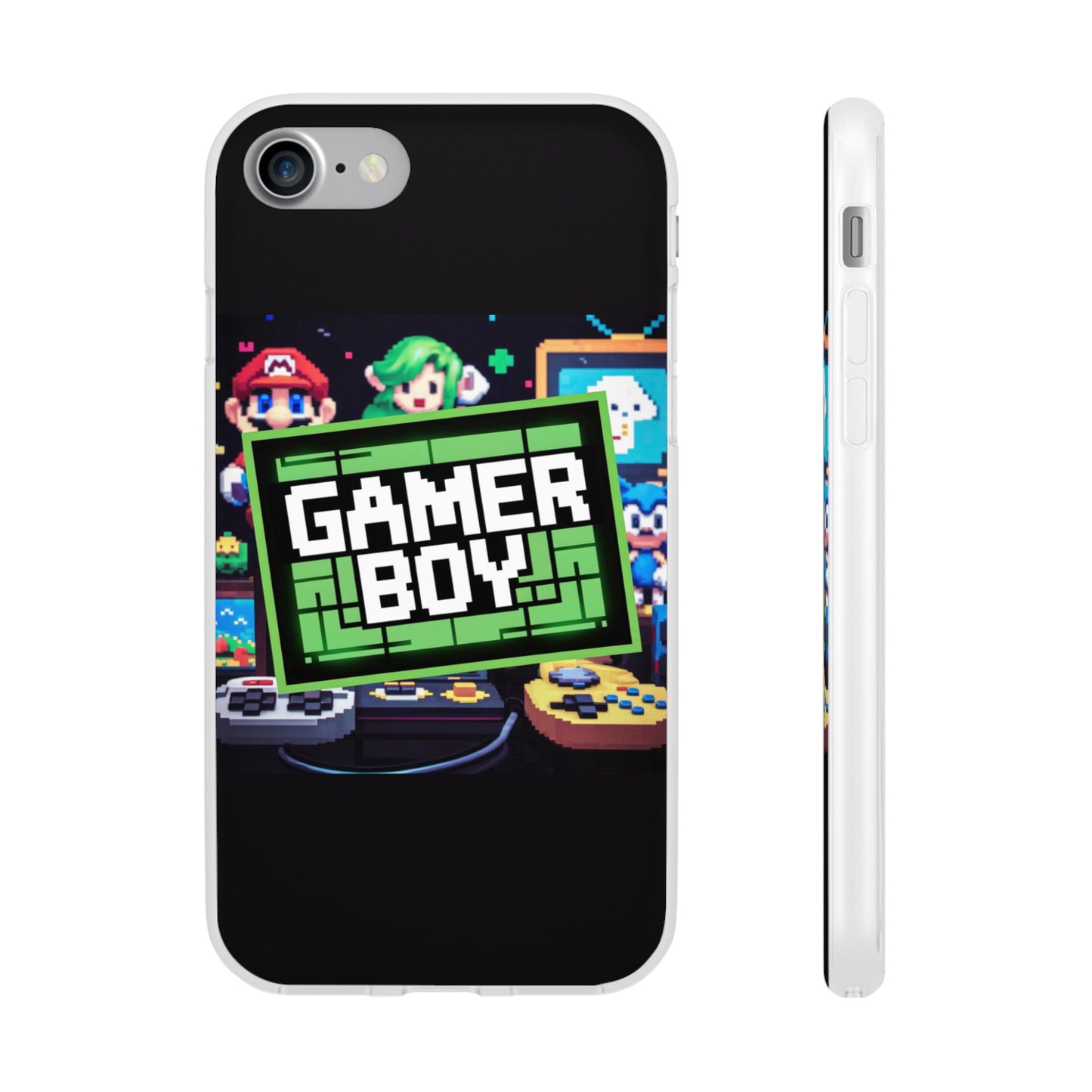 GAMER BOY IPHONE FLEXI PHONECASE