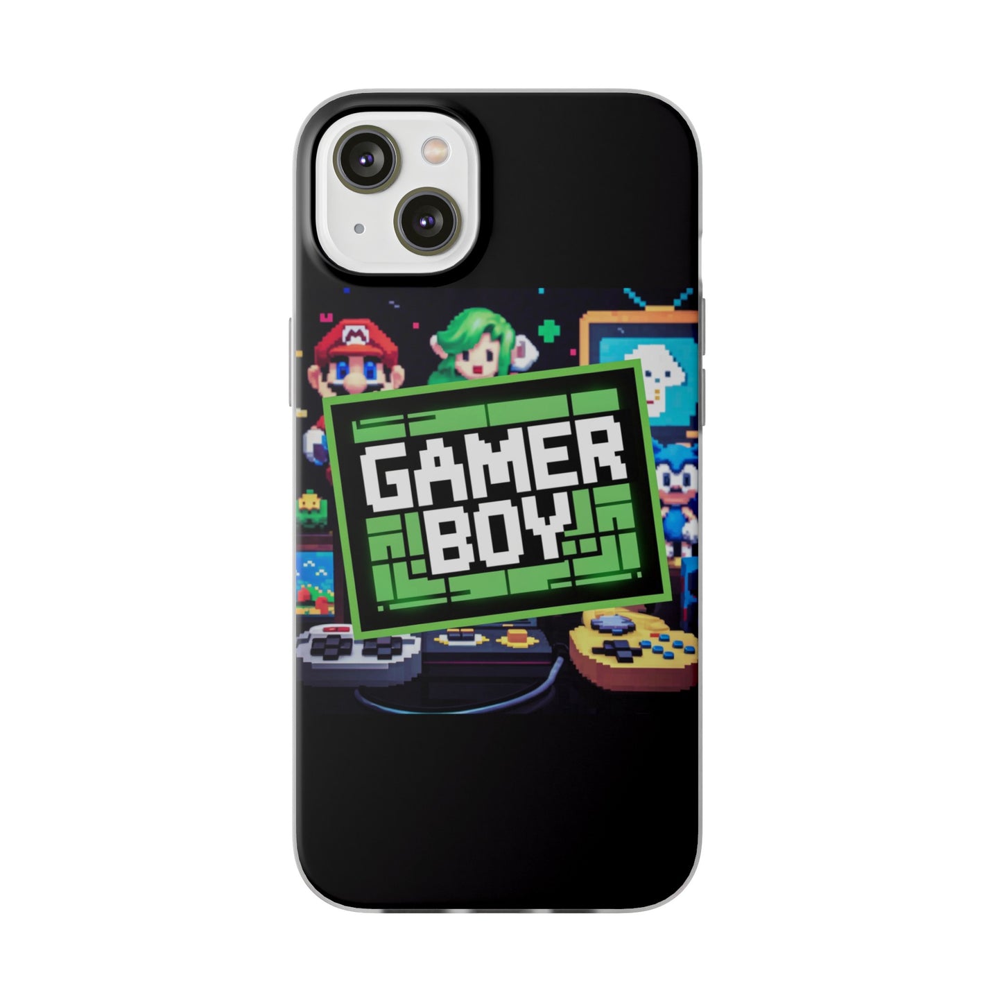 GAMER BOY IPHONE FLEXI PHONECASE