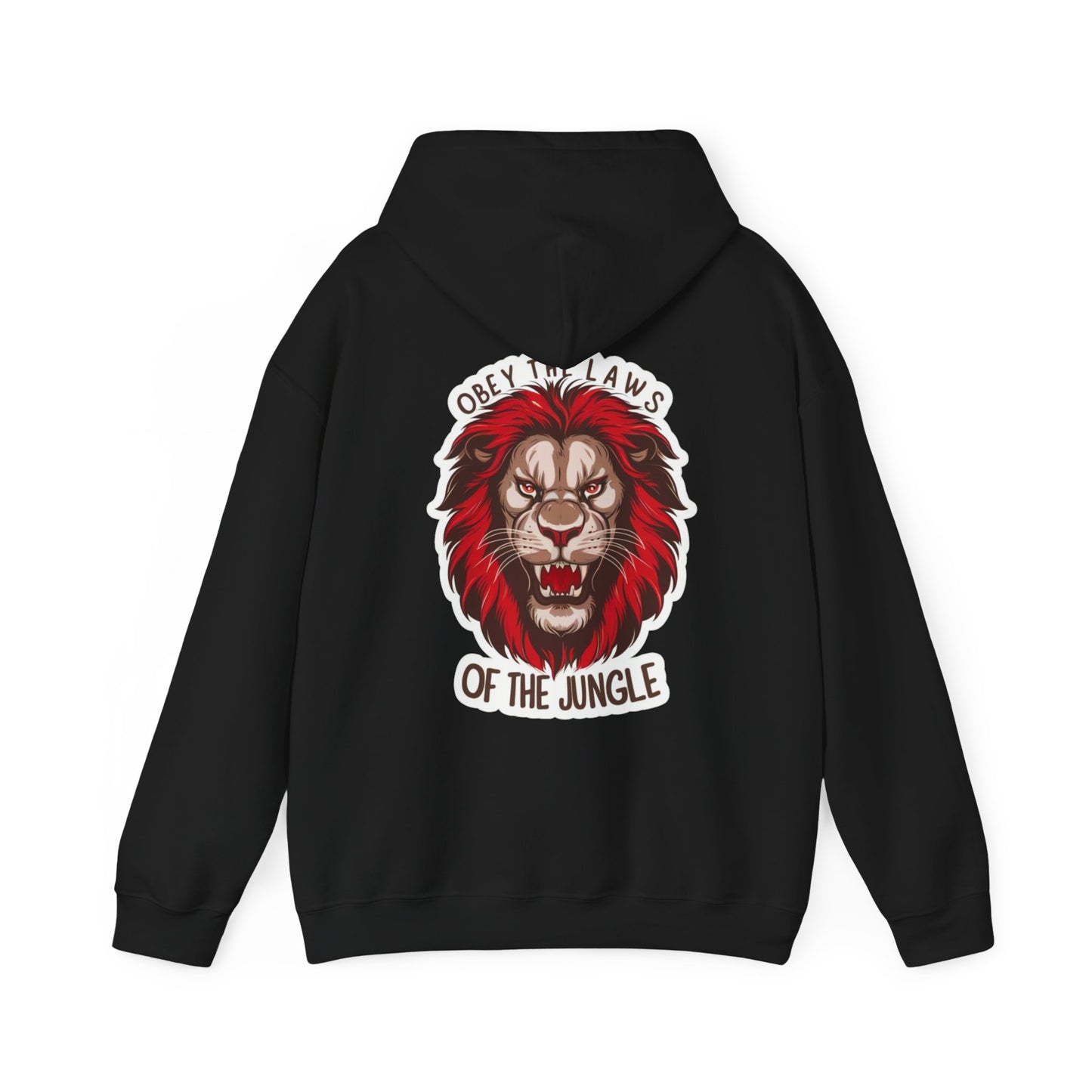 OBEY THE LAWS OF THE JUNGLE CLASSIC HOODIE