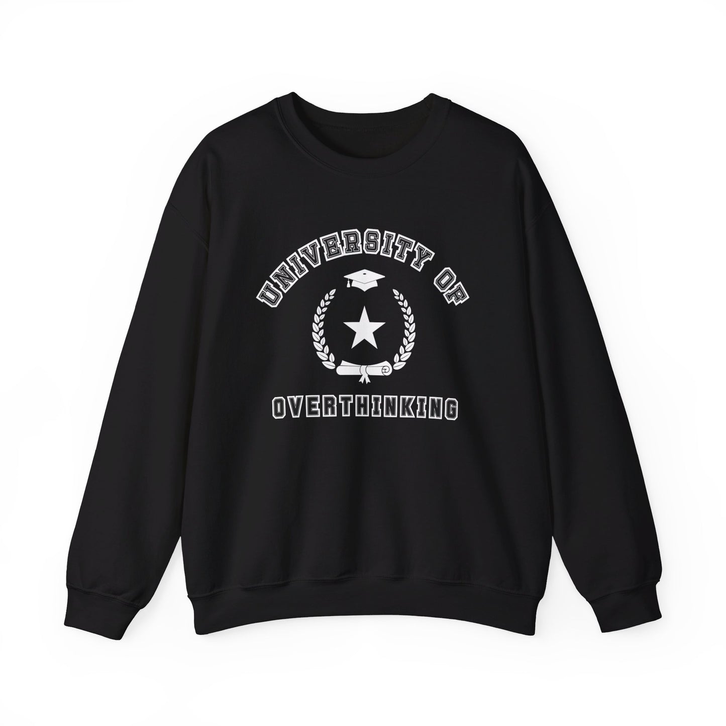 UNIVERSITY OF OVERTHINKING CREWNECK