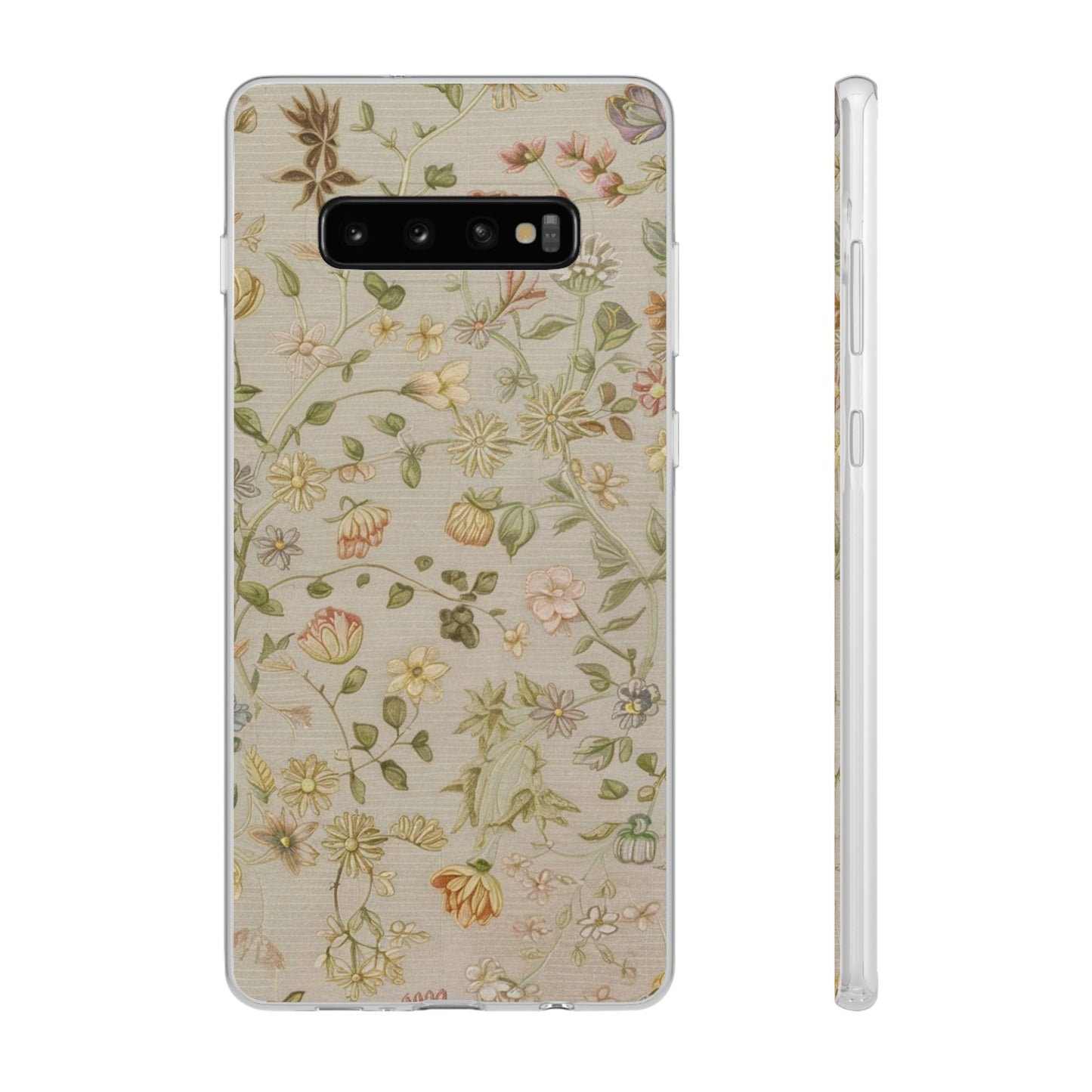 VINTAGE FLOWER SAMSUNG FLEXI PHONECASE