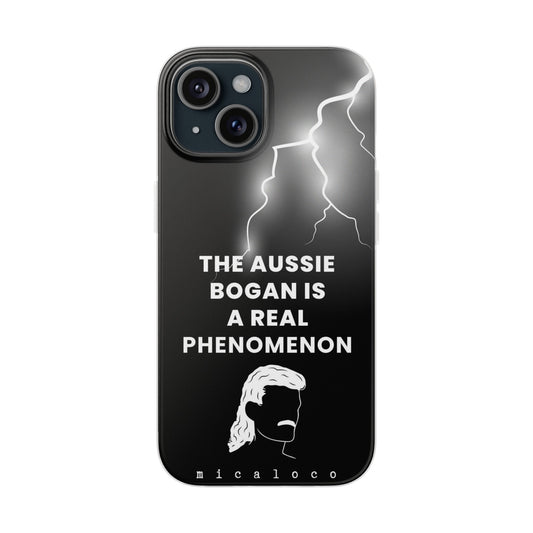 AUSSIE BOGAN PHENOMENON LIGHTENING BLACK FLEXI PH CASE