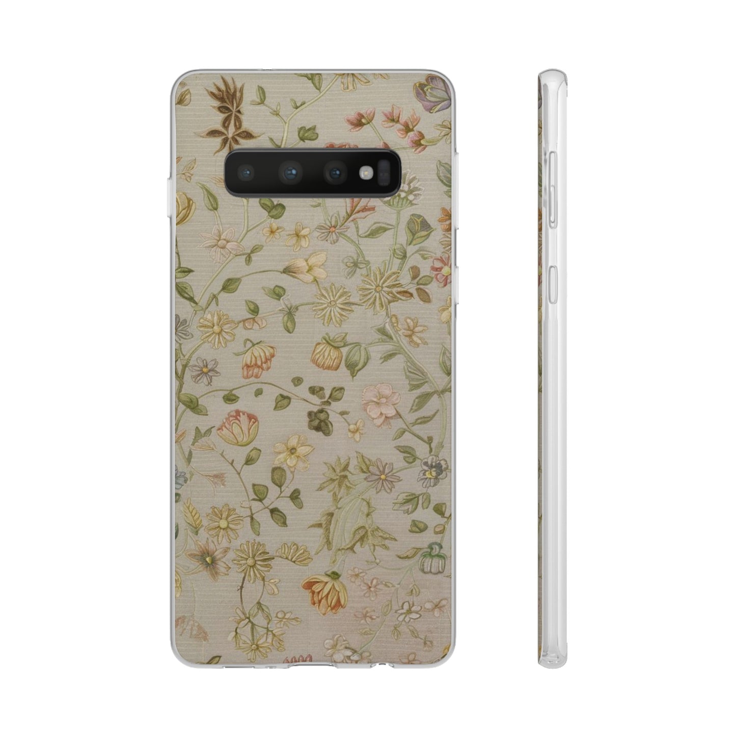 VINTAGE FLOWER SAMSUNG FLEXI PHONECASE