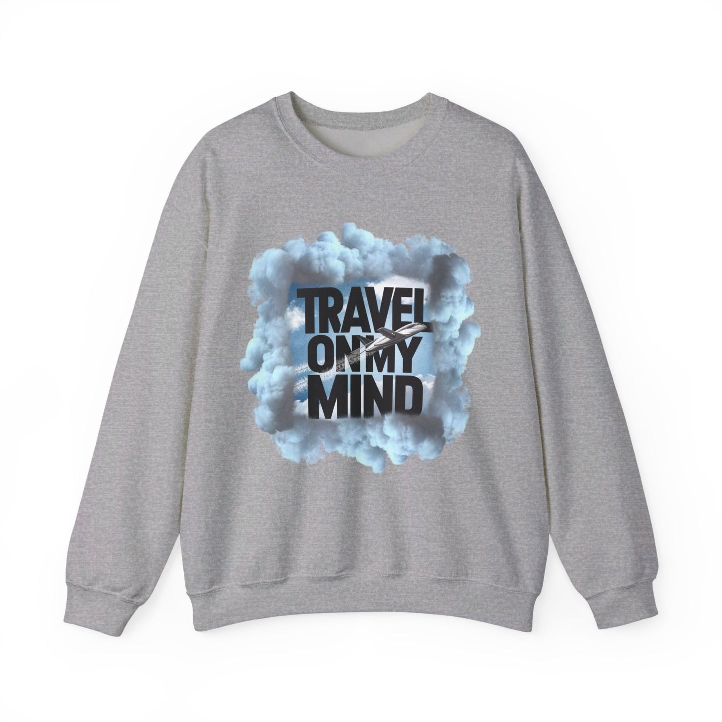 TRAVEL ON MY MIND CREWNECK