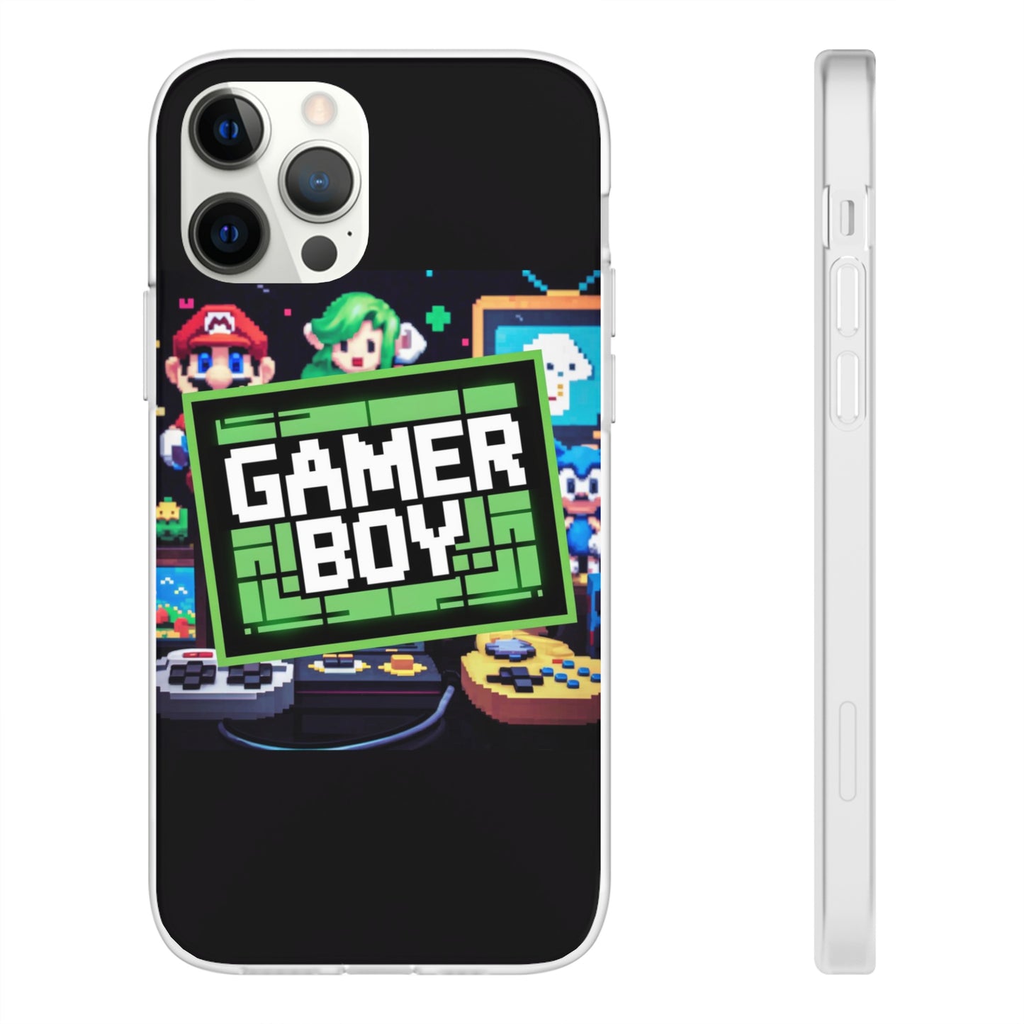 GAMER BOY IPHONE FLEXI PHONECASE