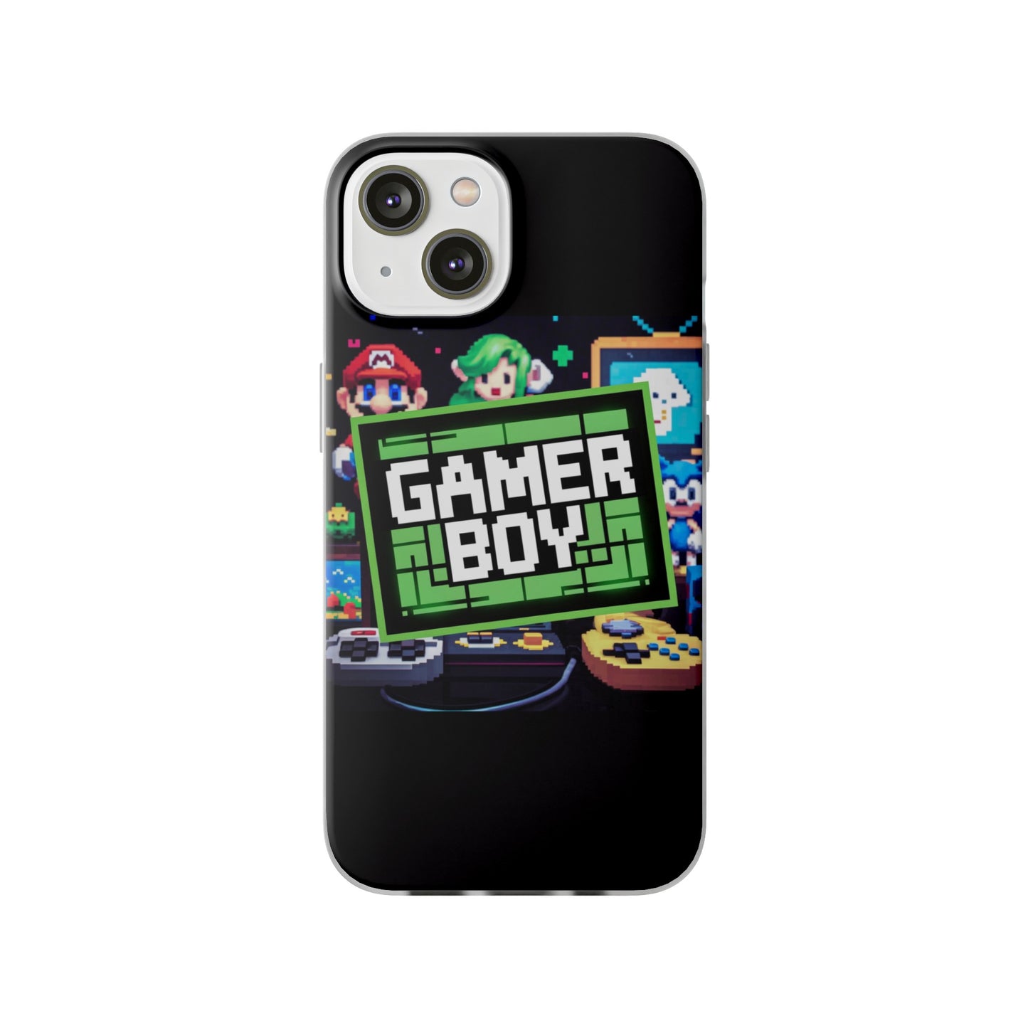 GAMER BOY IPHONE FLEXI PHONECASE