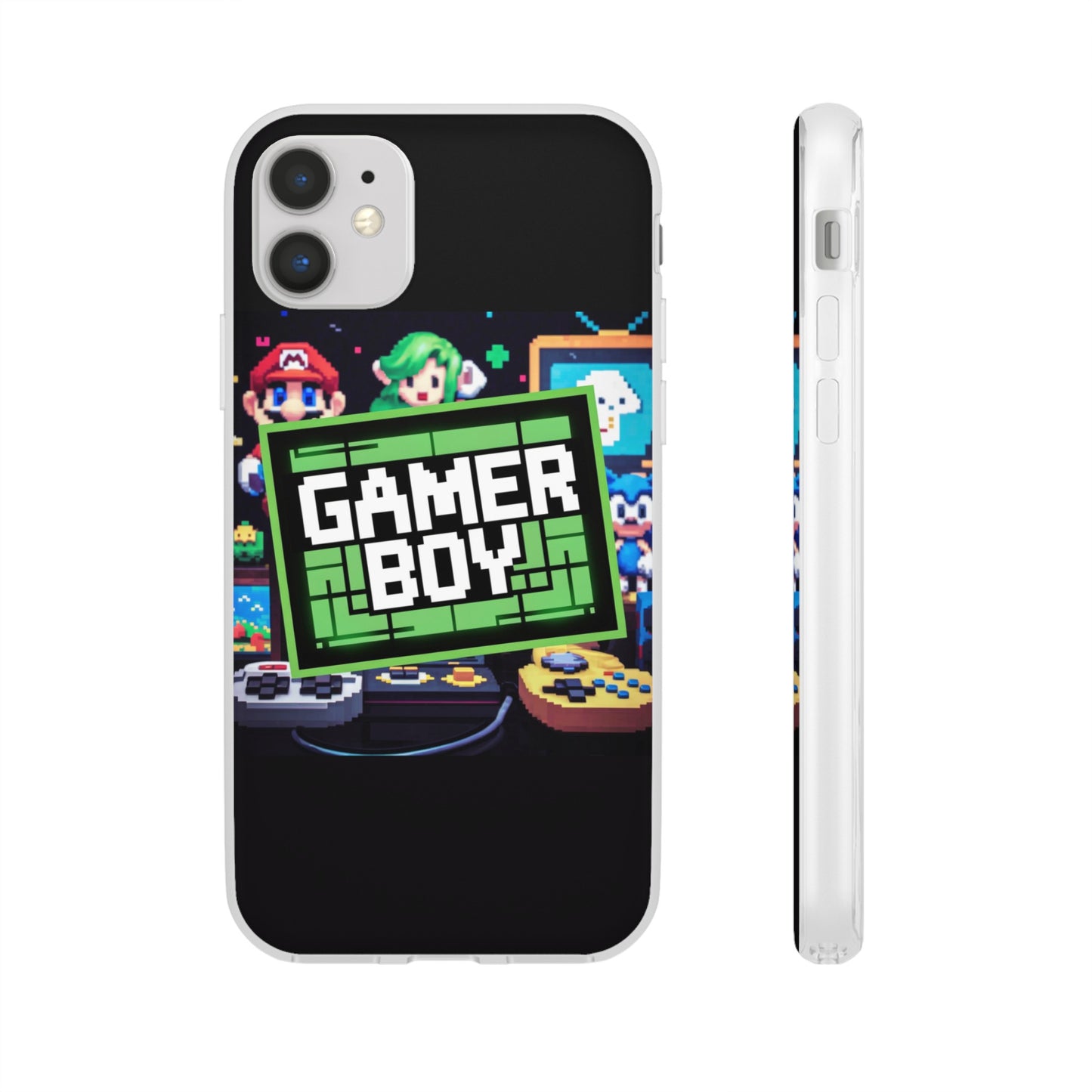 GAMER BOY IPHONE FLEXI PHONECASE