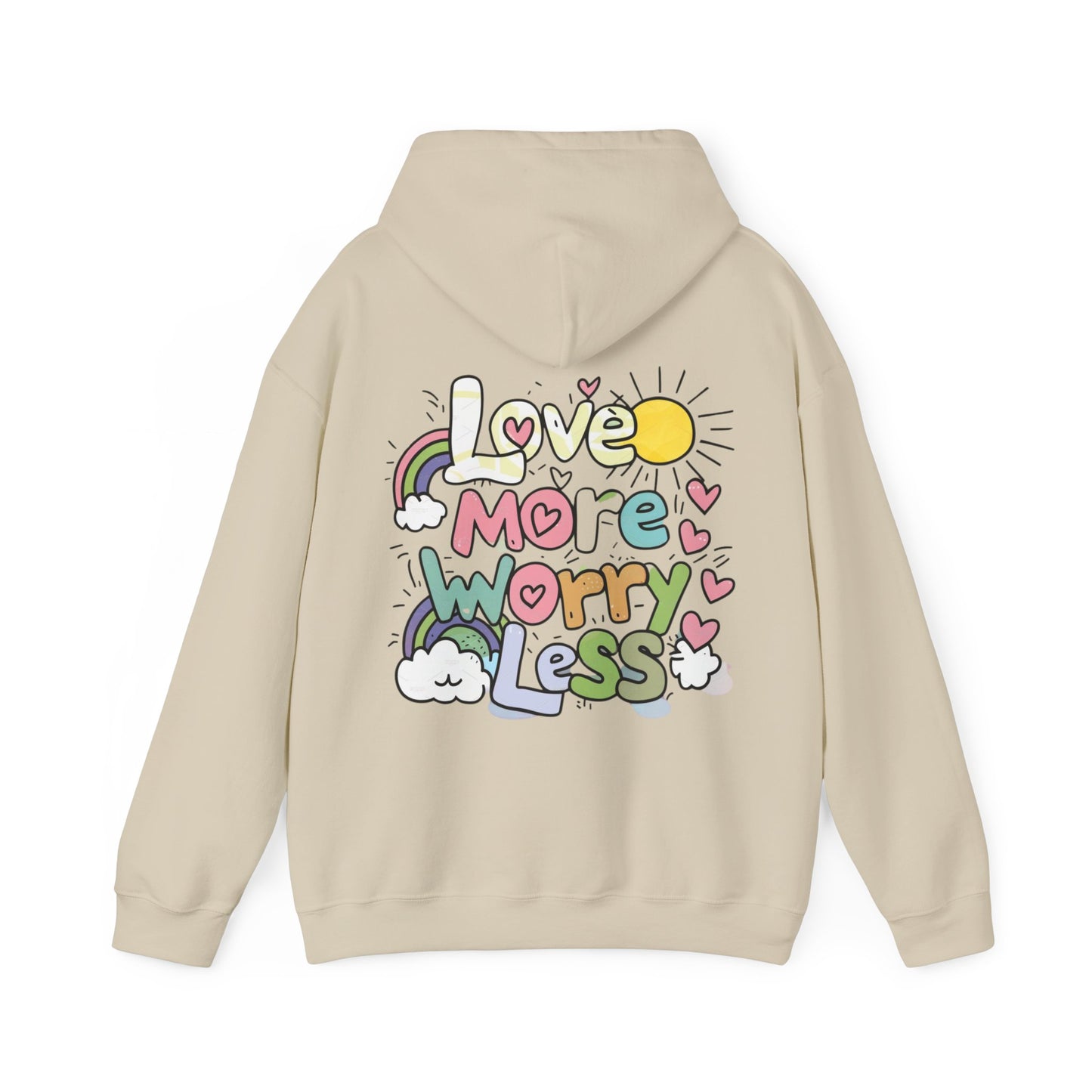 LOVE MORE WORRY LESS CLASSIC HOODIE