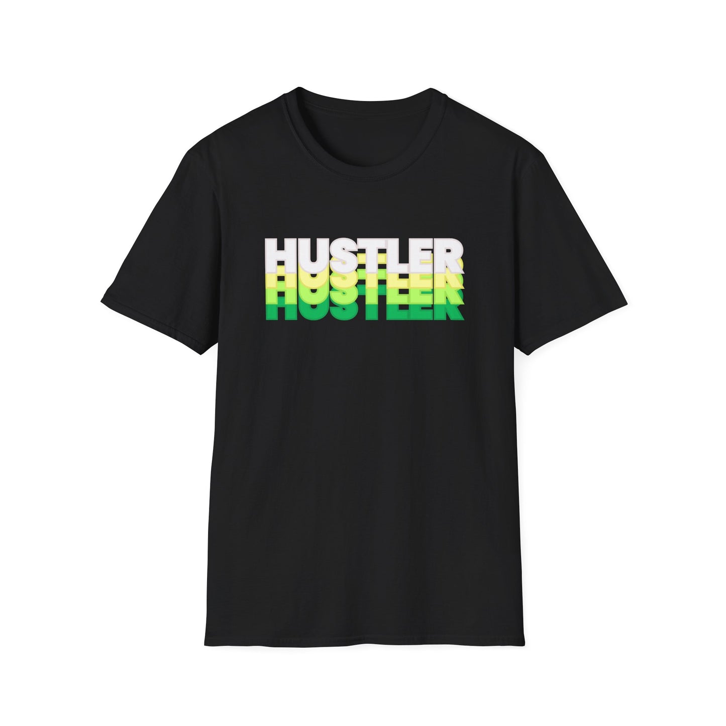 HUSTLER #5 CLASSIC FIT T-SHIRT (OUTLINED)