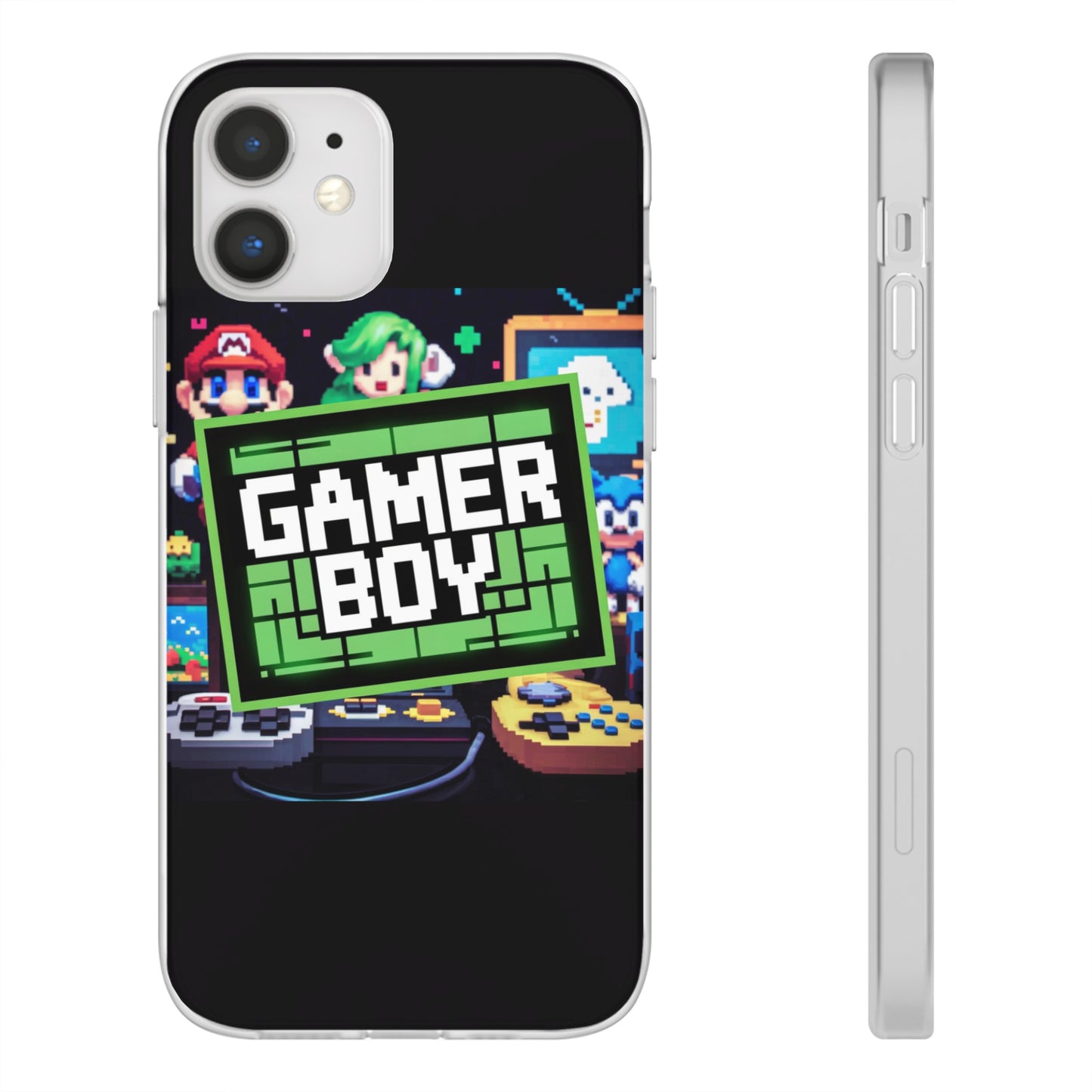 GAMER BOY IPHONE FLEXI PHONECASE