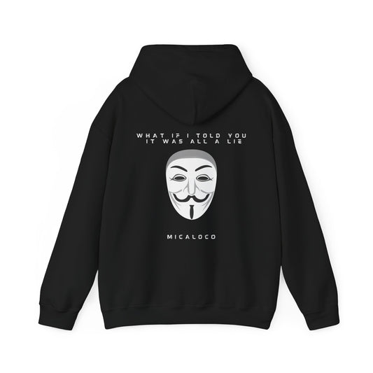 ALL A LIE (ANONYMOUS CONSPIRACY) CLASSIC HOODIE