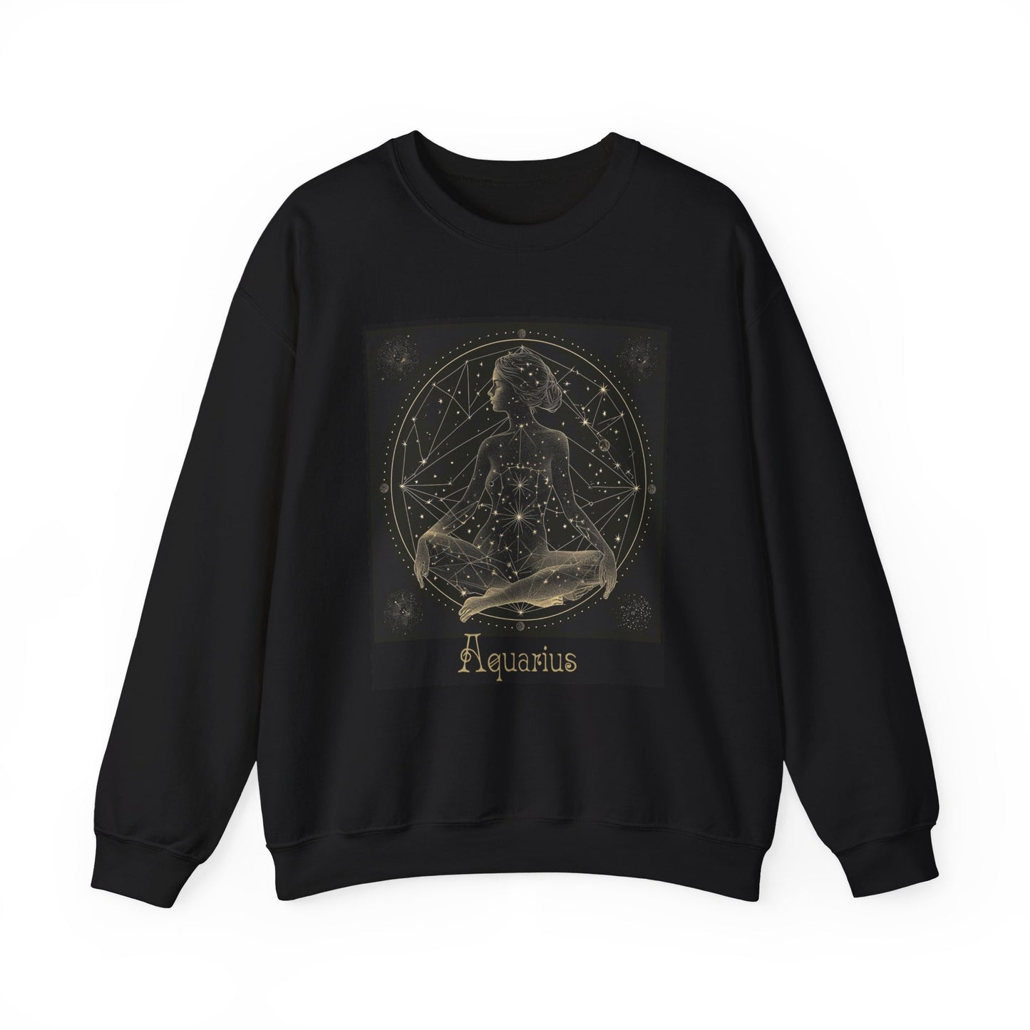 AQUARIUS ZODIAC CREWNECK