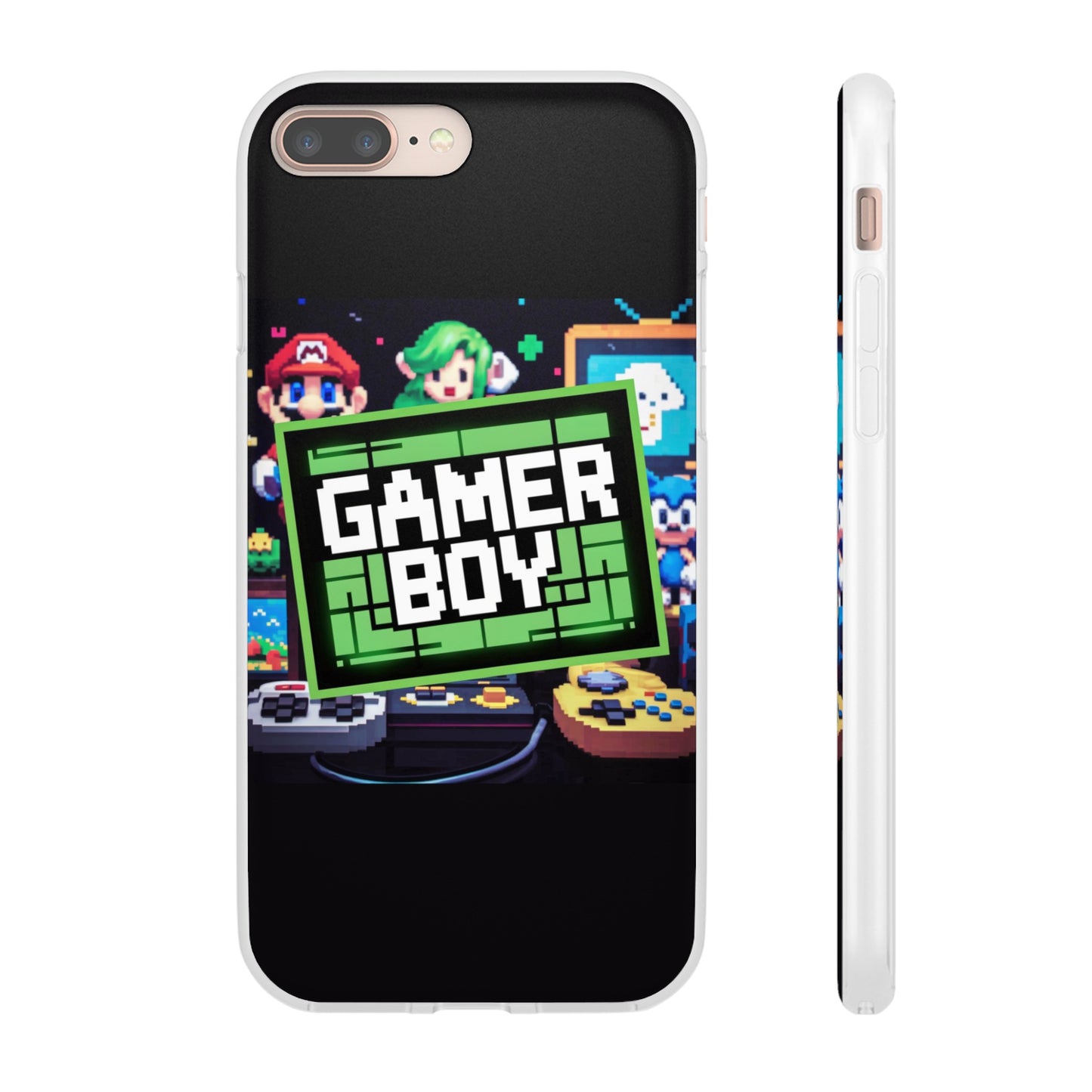 GAMER BOY IPHONE FLEXI PHONECASE