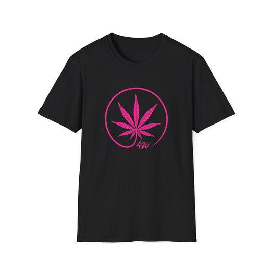 OH YEAH PINK 420 WITH MARYJANE CLASSIC FIT T-SHIRT