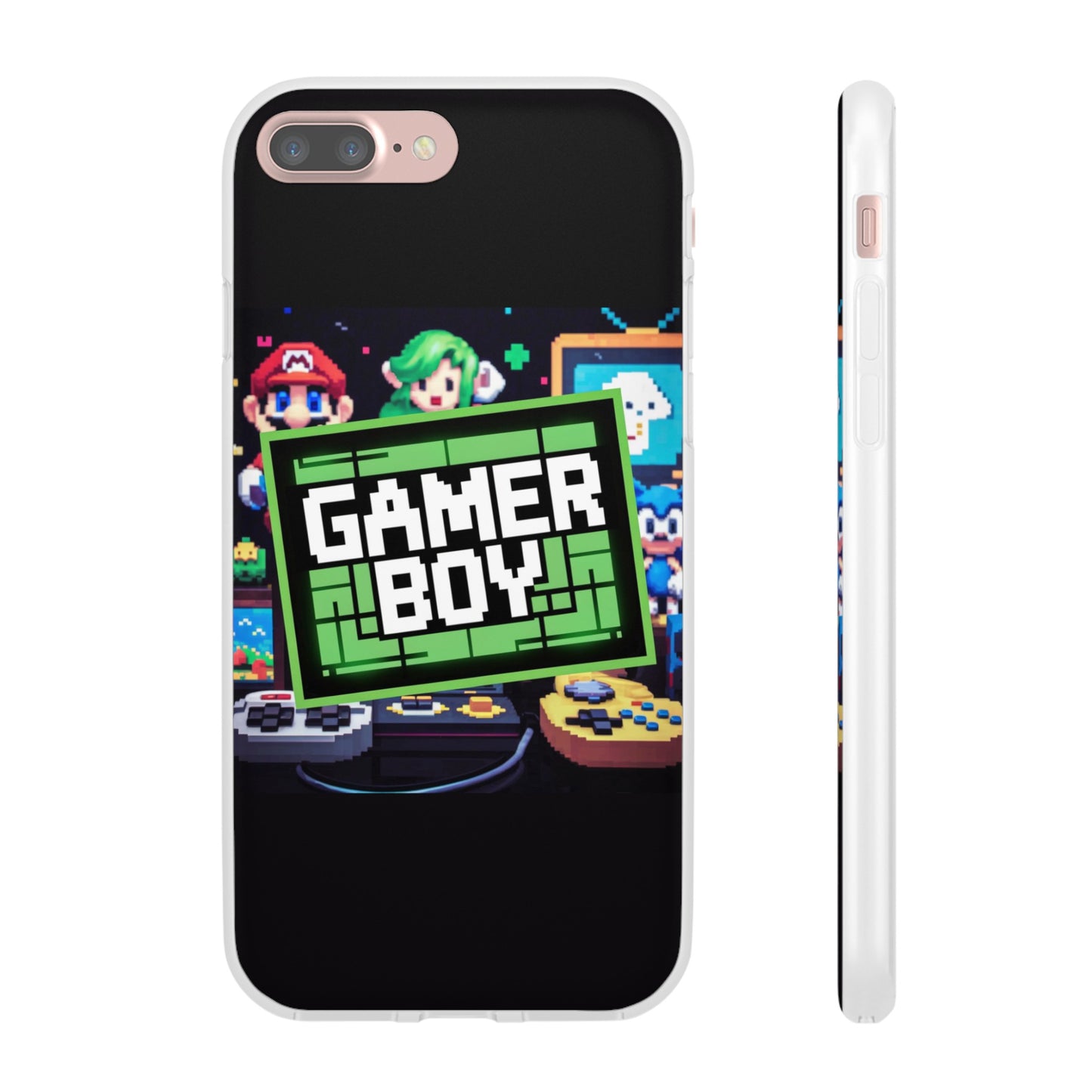 GAMER BOY IPHONE FLEXI PHONECASE