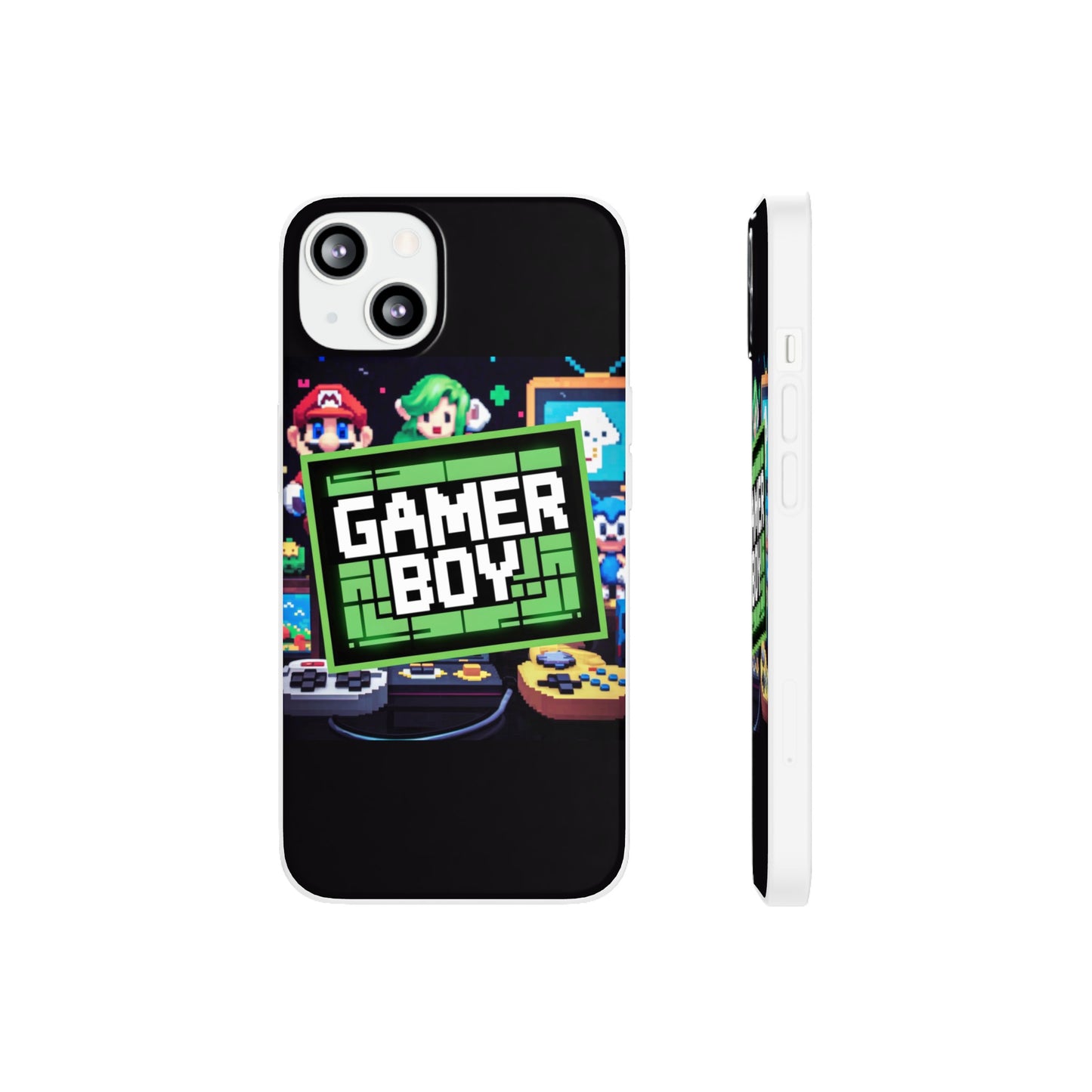 GAMER BOY IPHONE FLEXI PHONECASE