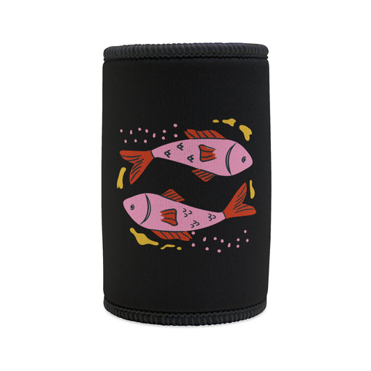 PISCES ART STUBBY COOLER