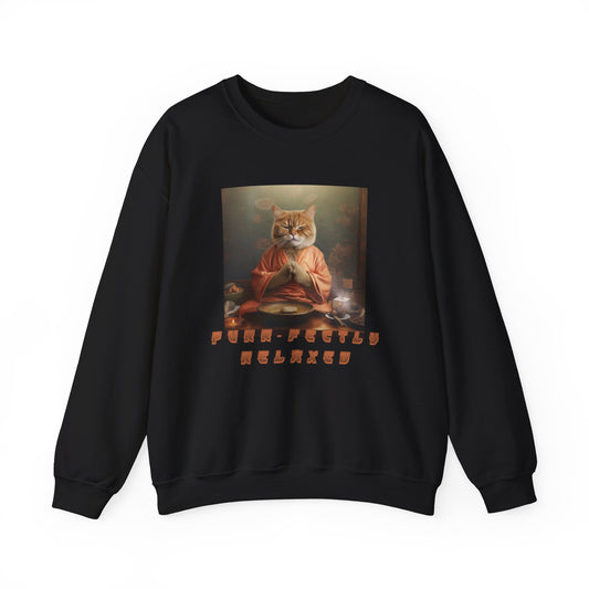 PURR-FECTLY RELAXED CREWNECK