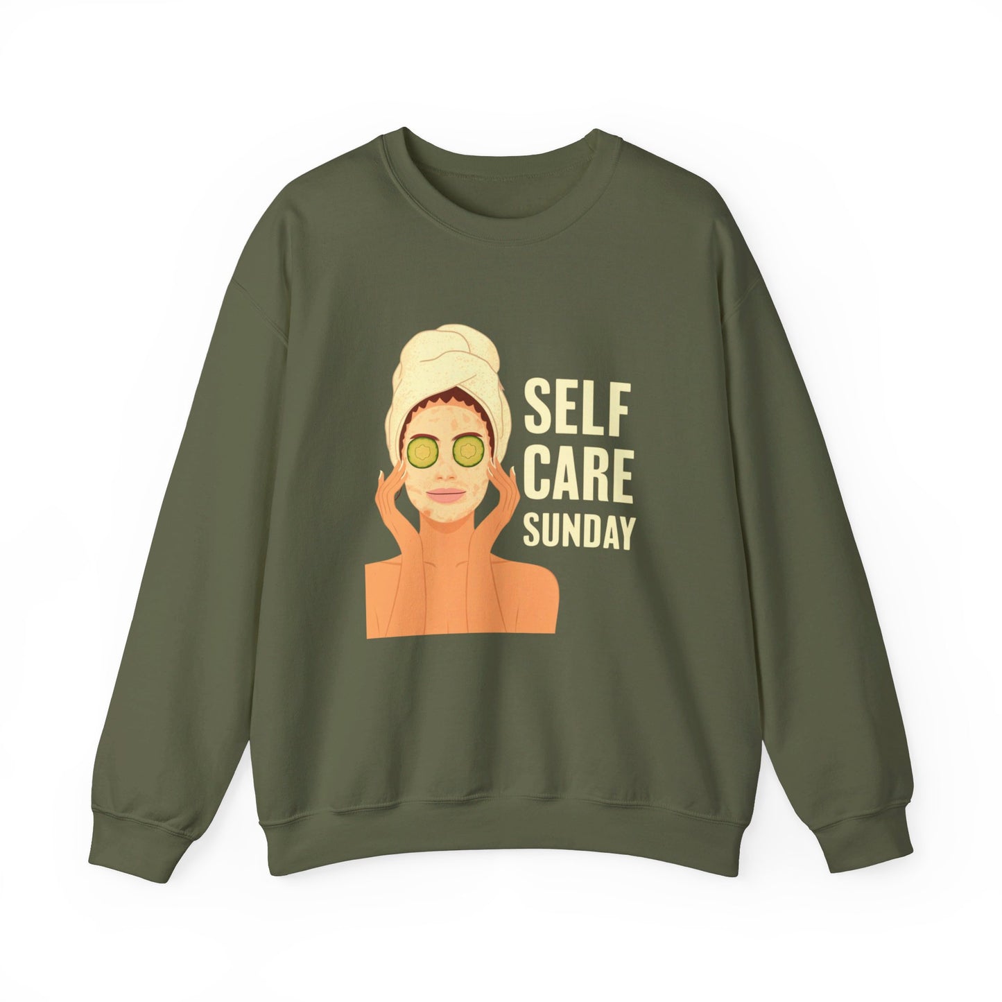 SELF CARE SUN CREWNECK