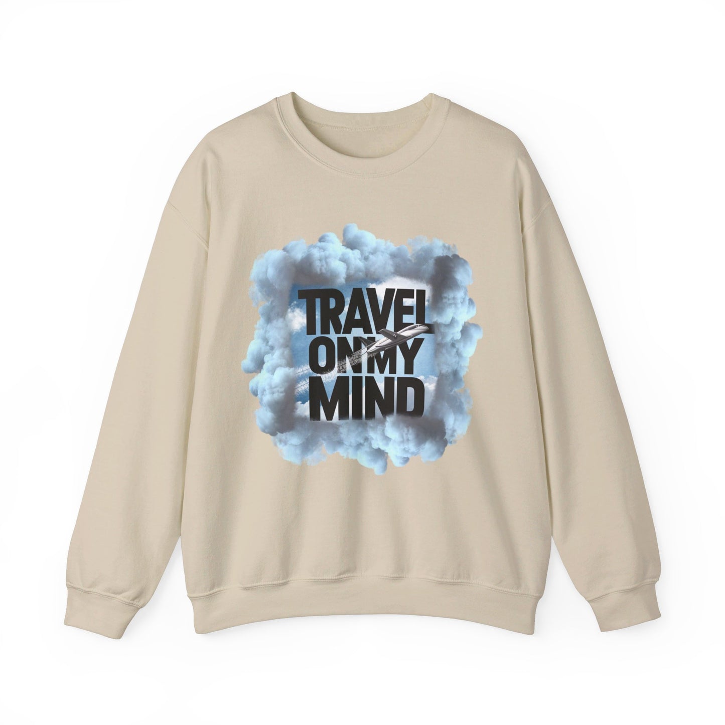 TRAVEL ON MY MIND CREWNECK