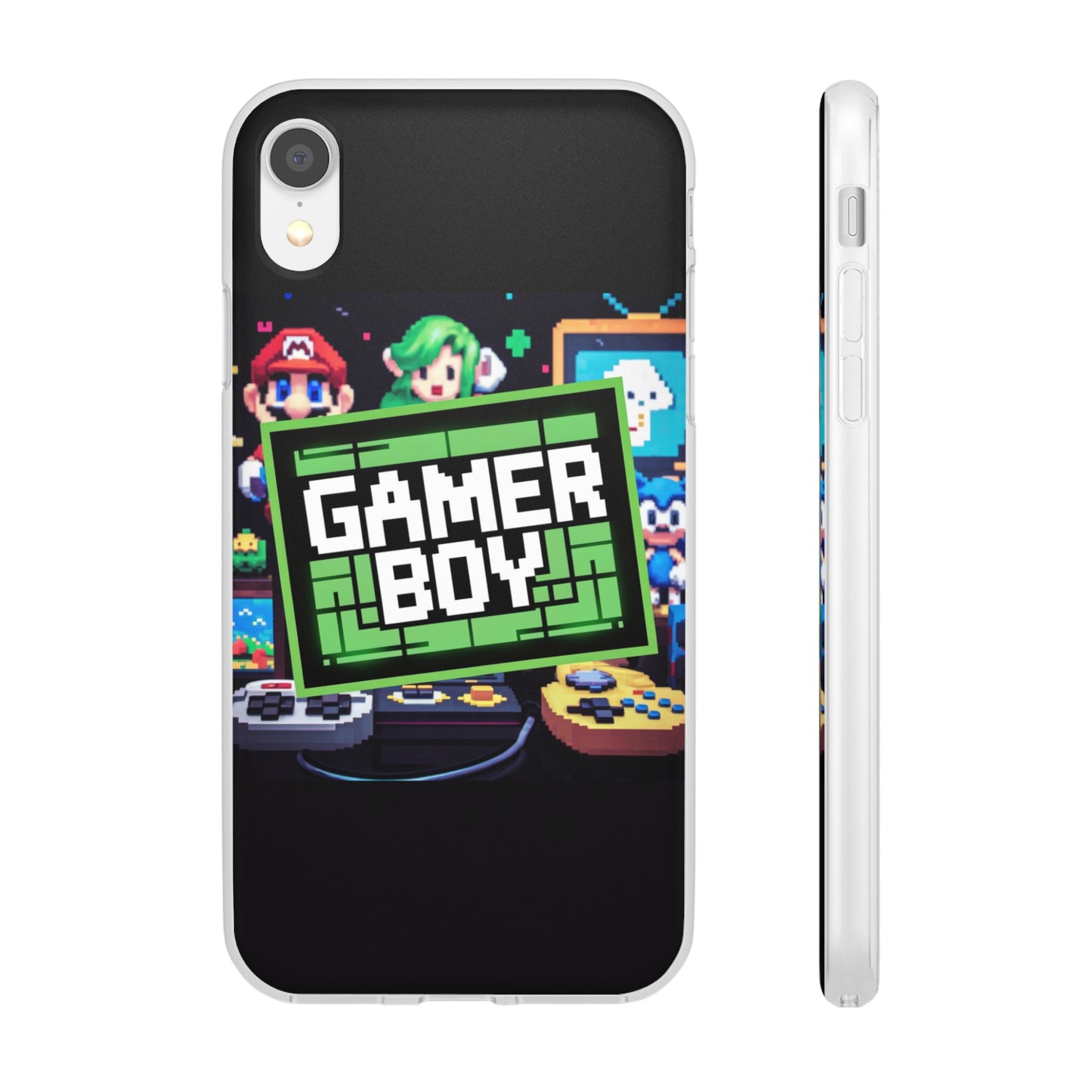 GAMER BOY IPHONE FLEXI PHONECASE