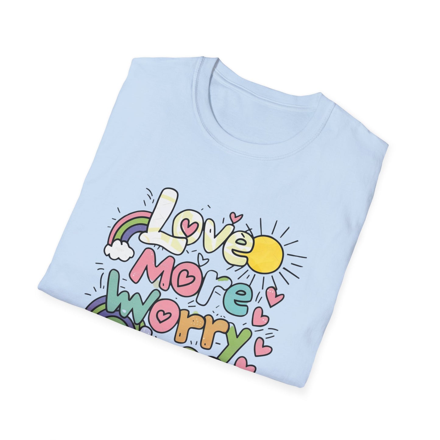 LOVE MORE WORRY LESS CLASSIC FIT T-SHIRT