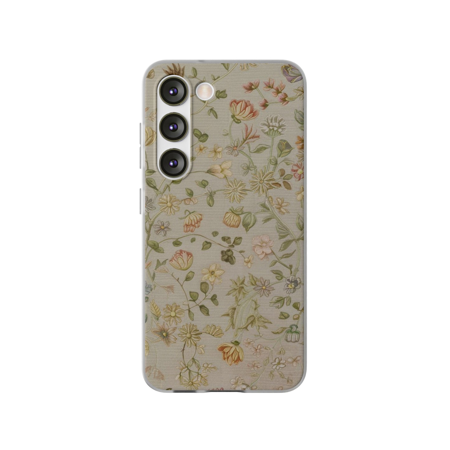 VINTAGE FLOWER SAMSUNG FLEXI PHONECASE