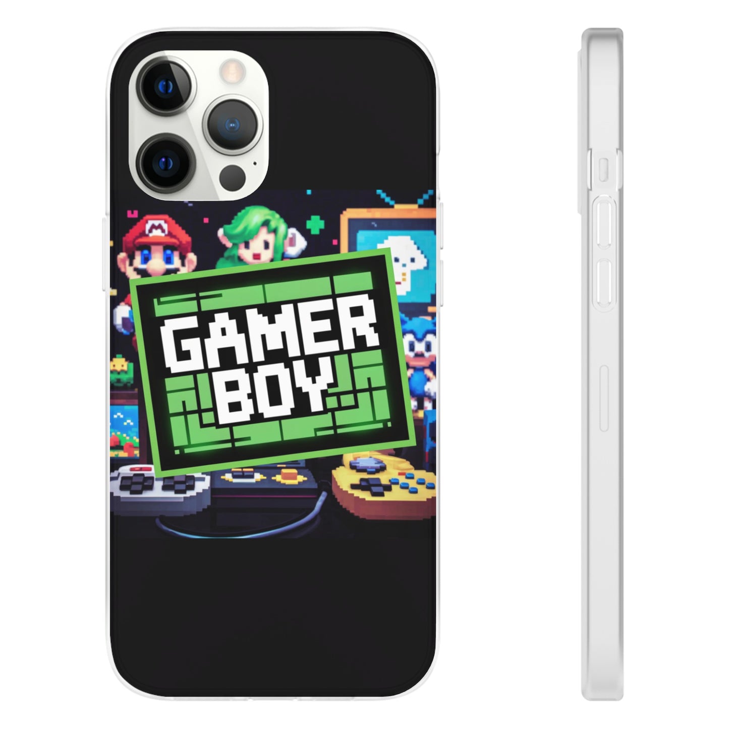 GAMER BOY IPHONE FLEXI PHONECASE