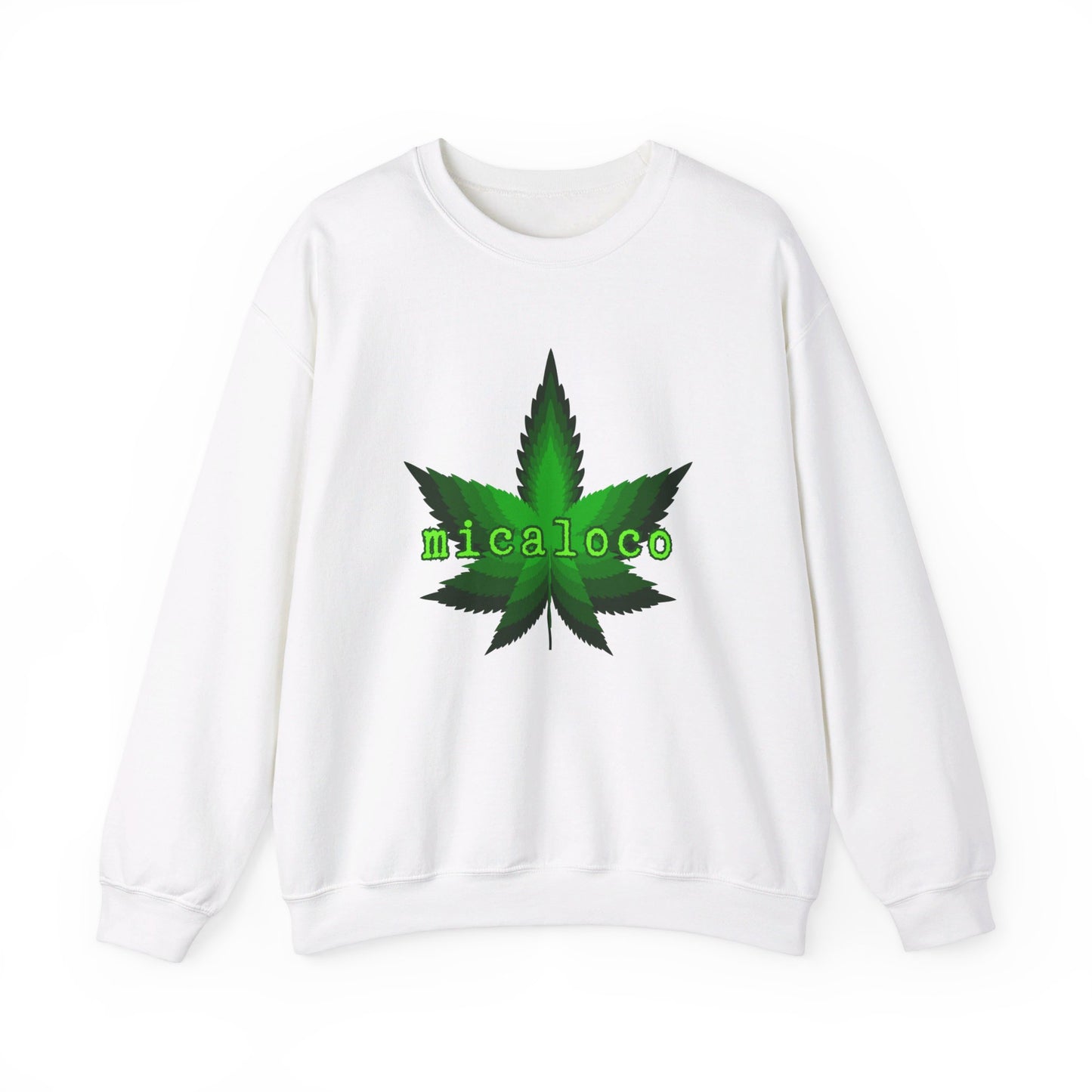 MULTI-COLOURED MARYJANE LEAF CREWNECK