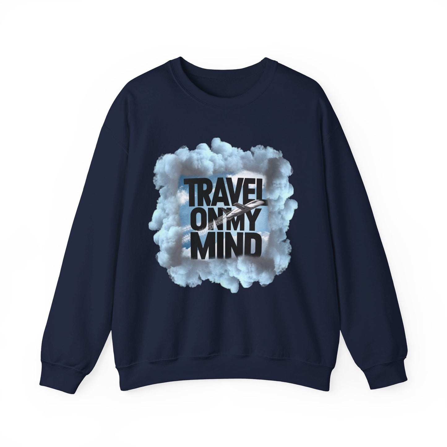 TRAVEL ON MY MIND CREWNECK