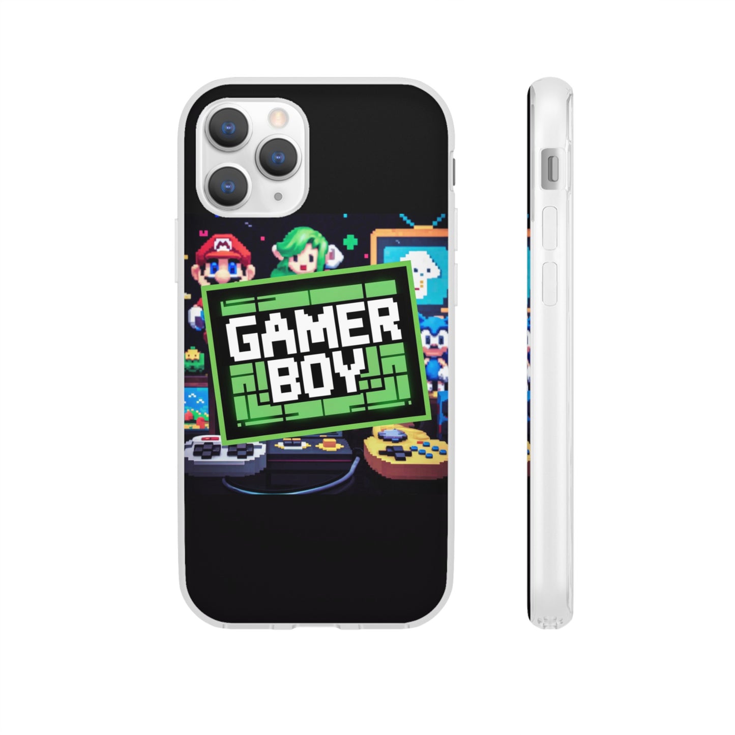 GAMER BOY IPHONE FLEXI PHONECASE