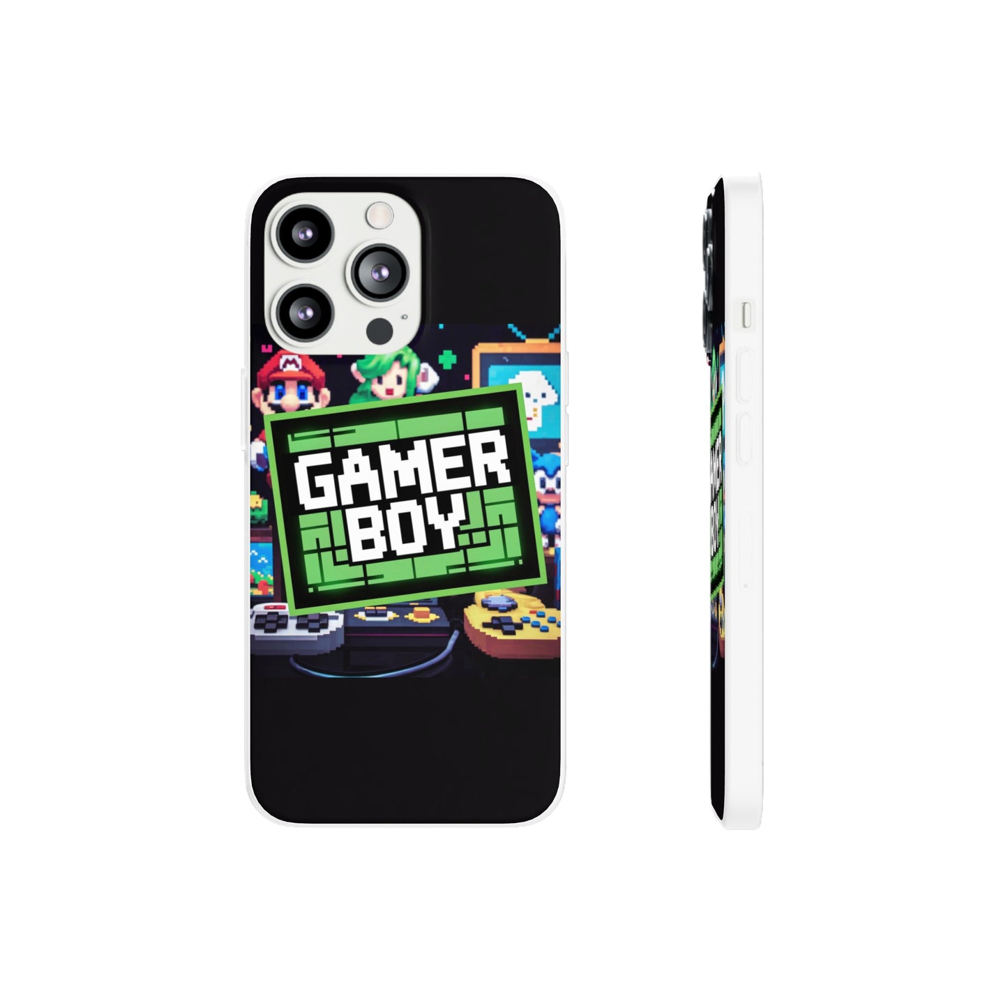 GAMER BOY IPHONE FLEXI PHONECASE