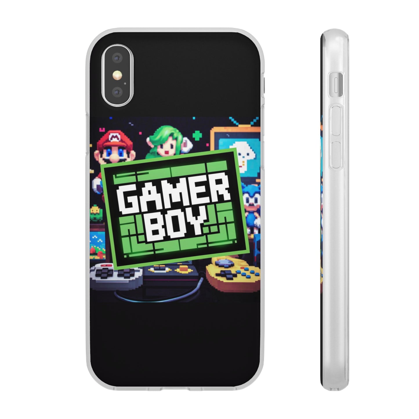 GAMER BOY IPHONE FLEXI PHONECASE