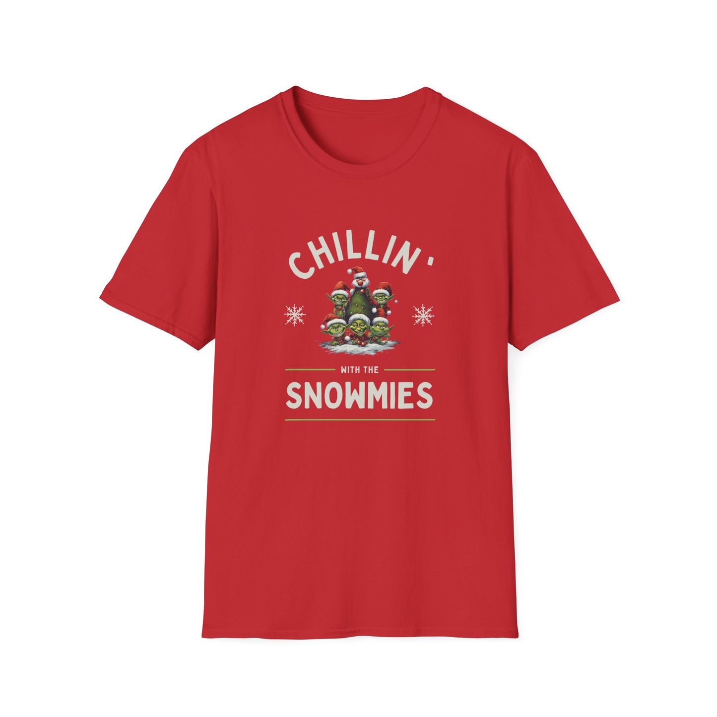 CHILLIN' WITH THE SNOWMIES CLASSIC FIT T-SHIRT