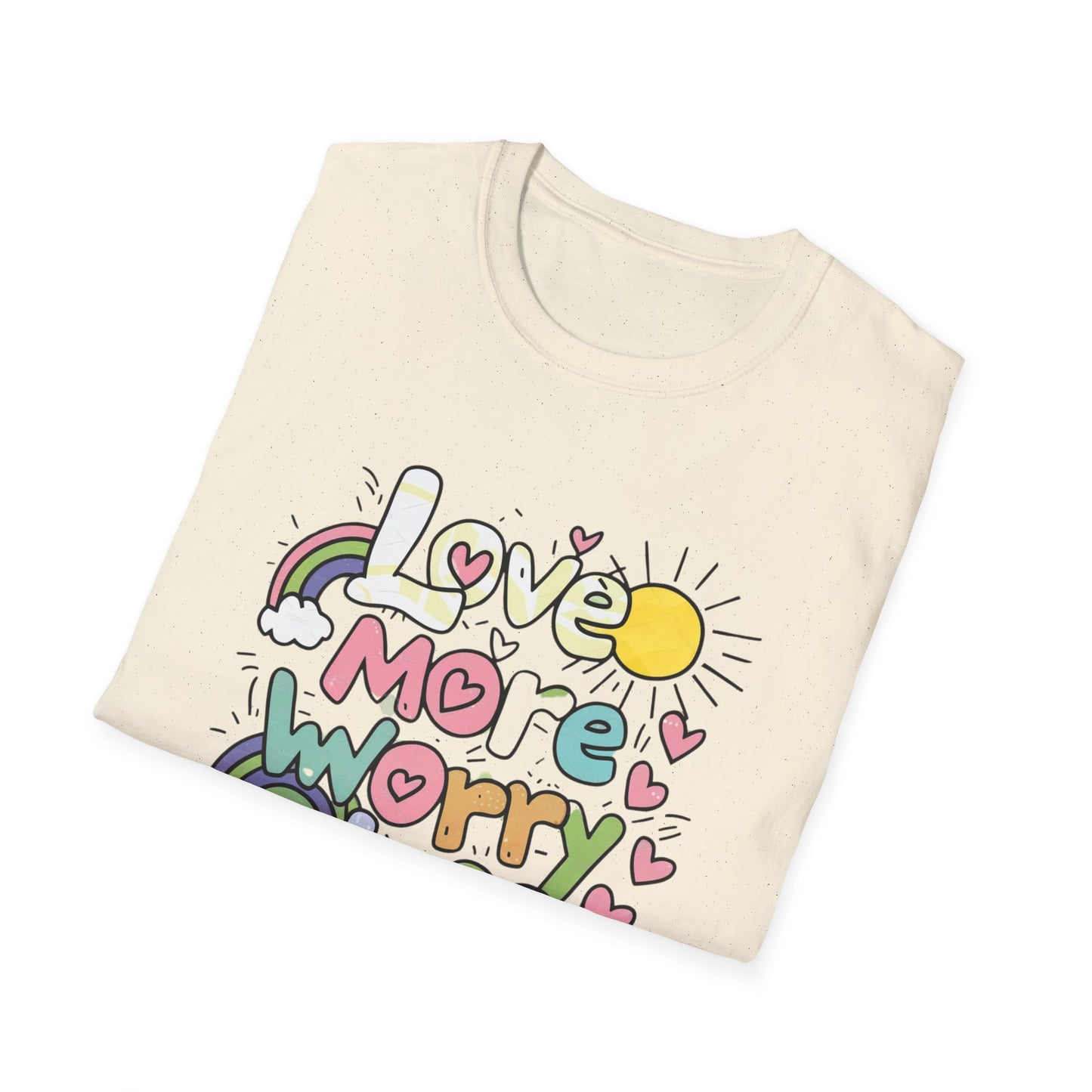 LOVE MORE WORRY LESS CLASSIC FIT T-SHIRT