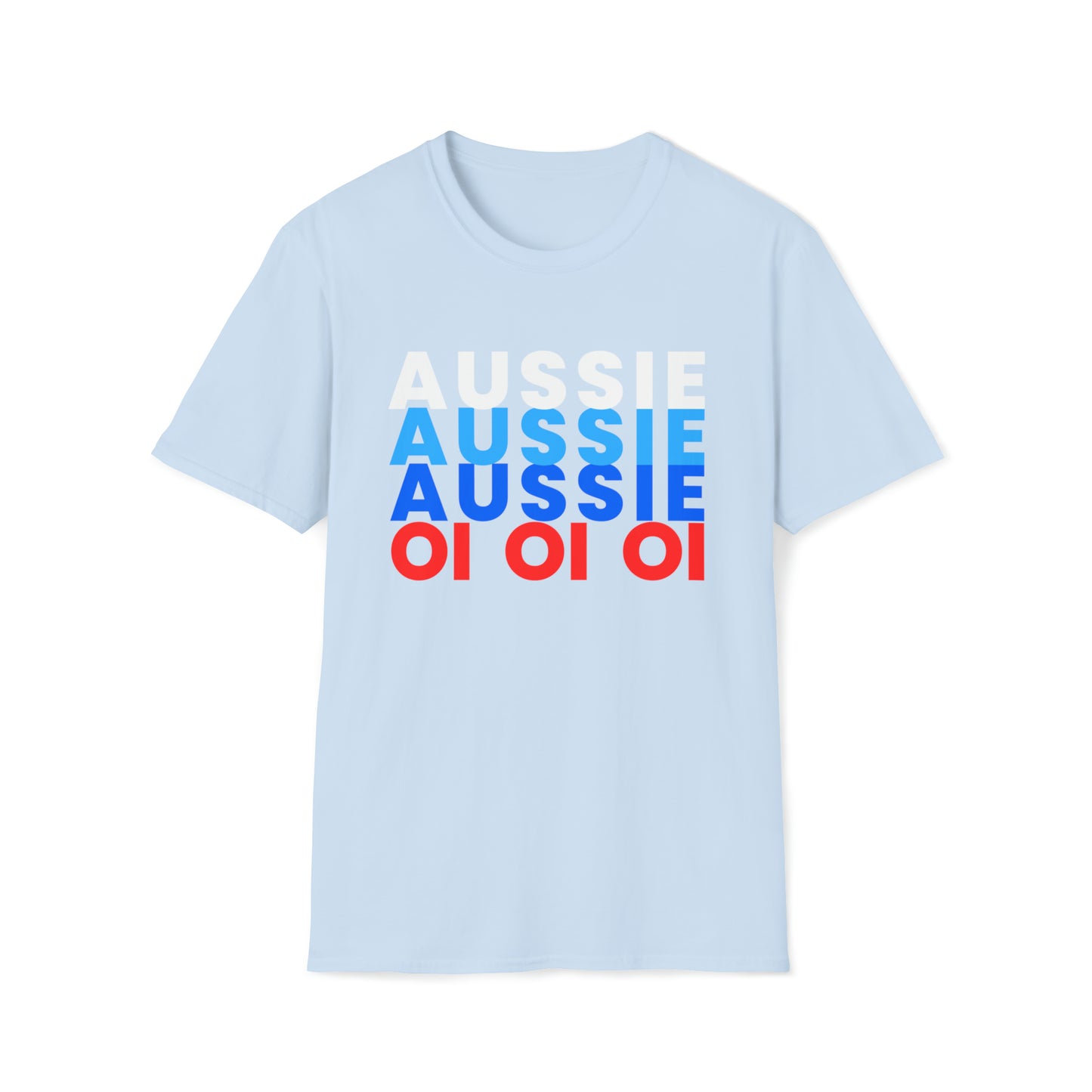AUSSIE OI (RED.WHT.BLUE) T-SHIRT
